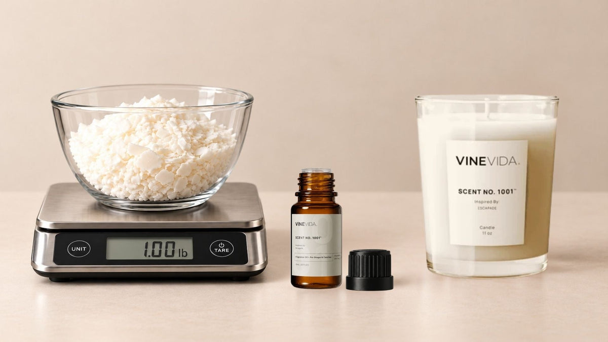 How Much Fragrance Oil Per Pound of Wax? Candle Load Guide