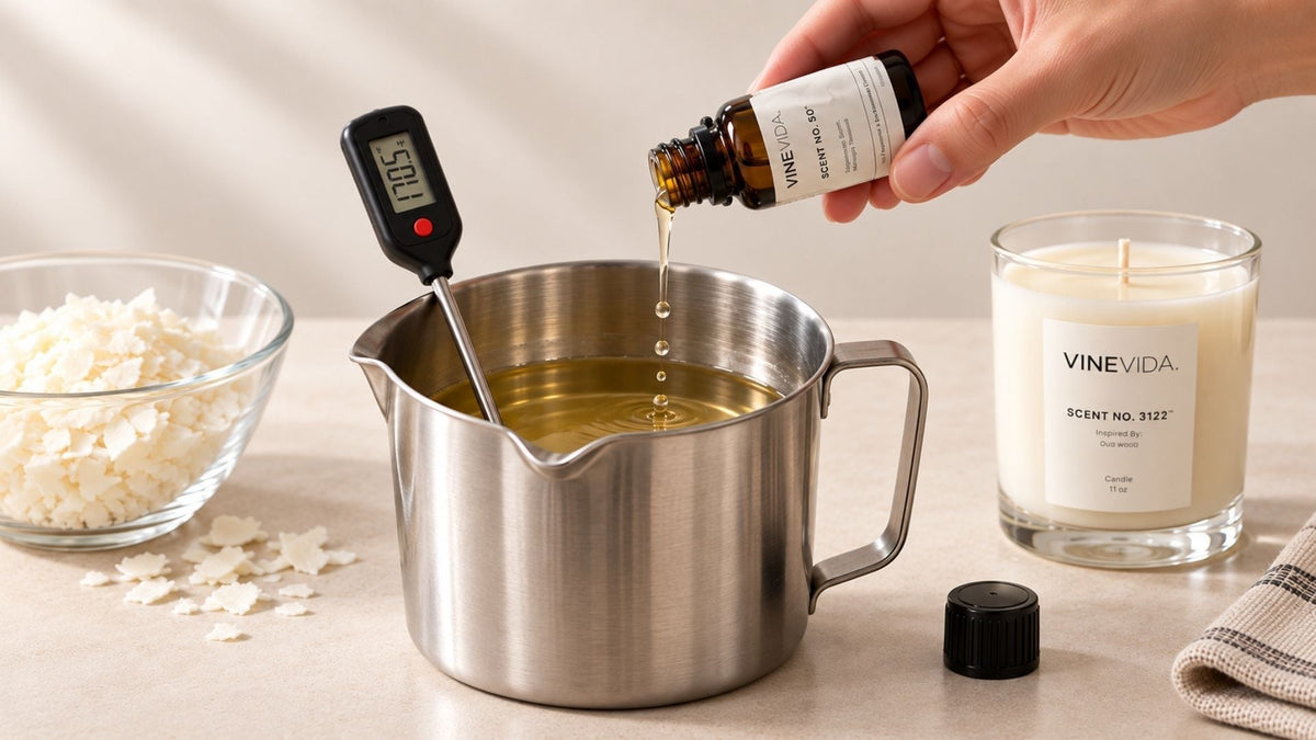 How to Scent Candles: Fragrance Oil, Wax & Scent Throw Guide