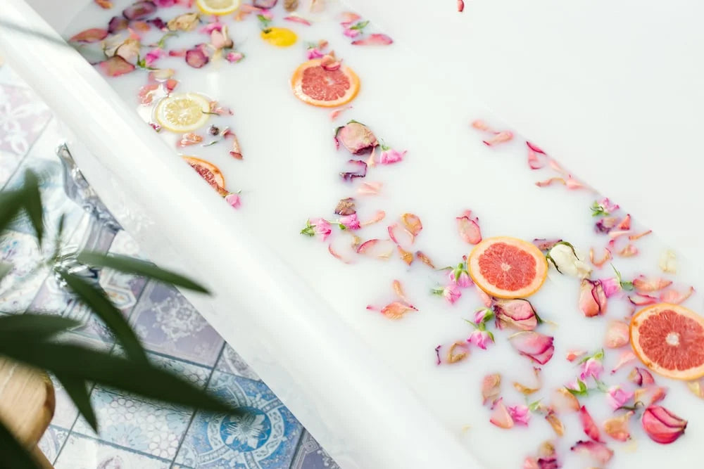 Beyond the Bubbles: Enhance Baths with Essential Oil Milk Soaks