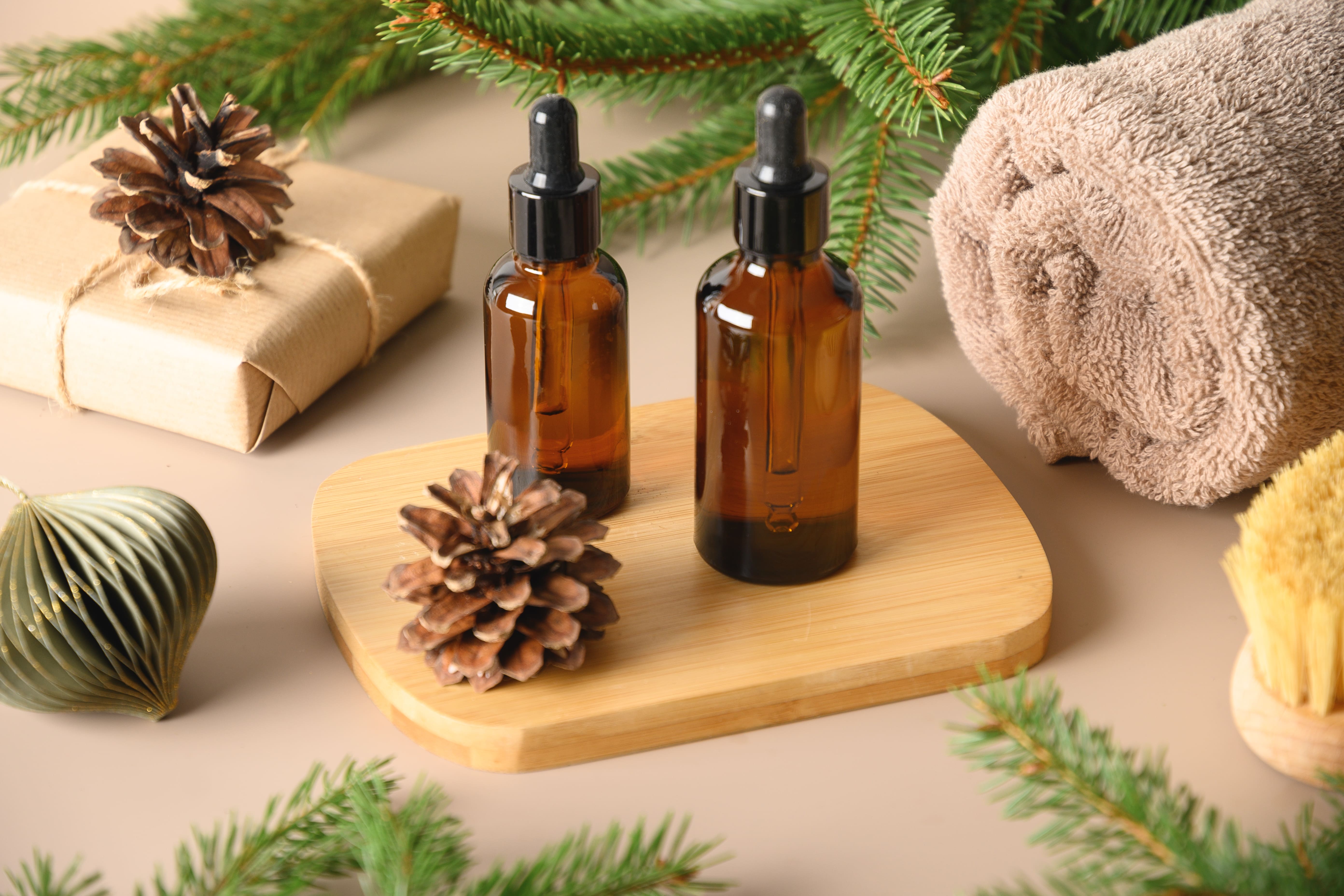 How to Make Scented Pine Cones with Essential Oils