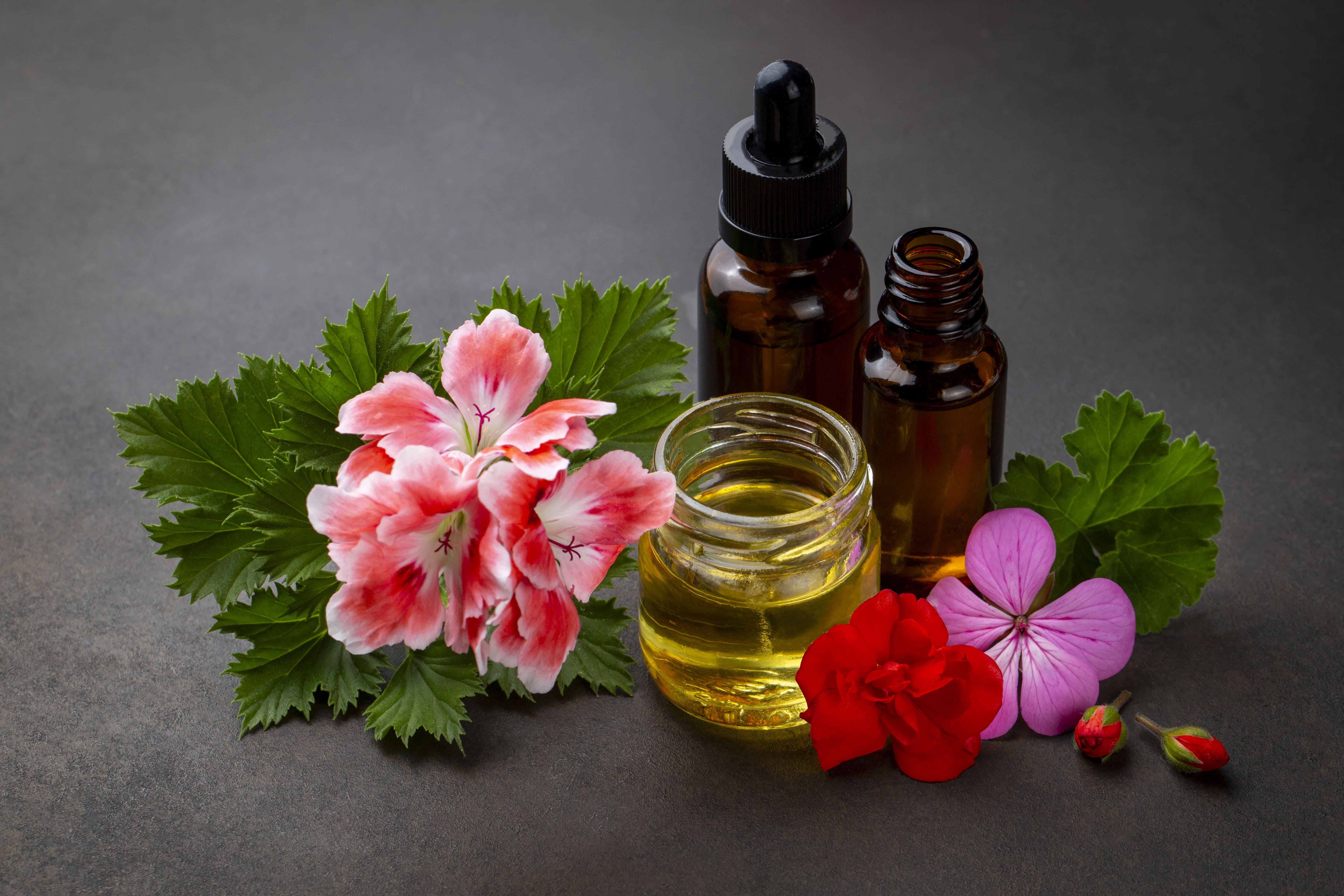 Rose Geranium Blending