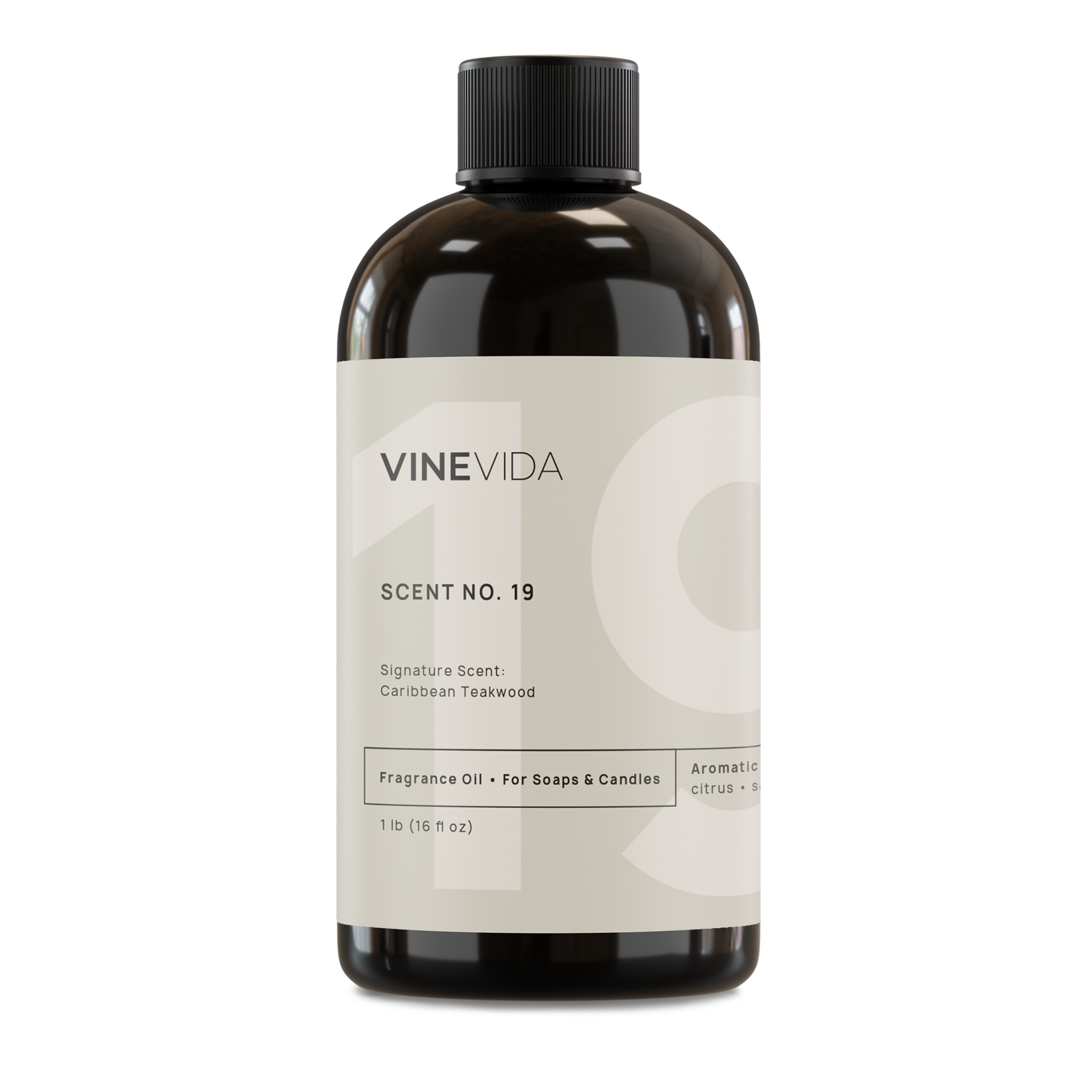 NO. 19 Fragrance Oil for Soaps & Candles - Caribbean Teakwood