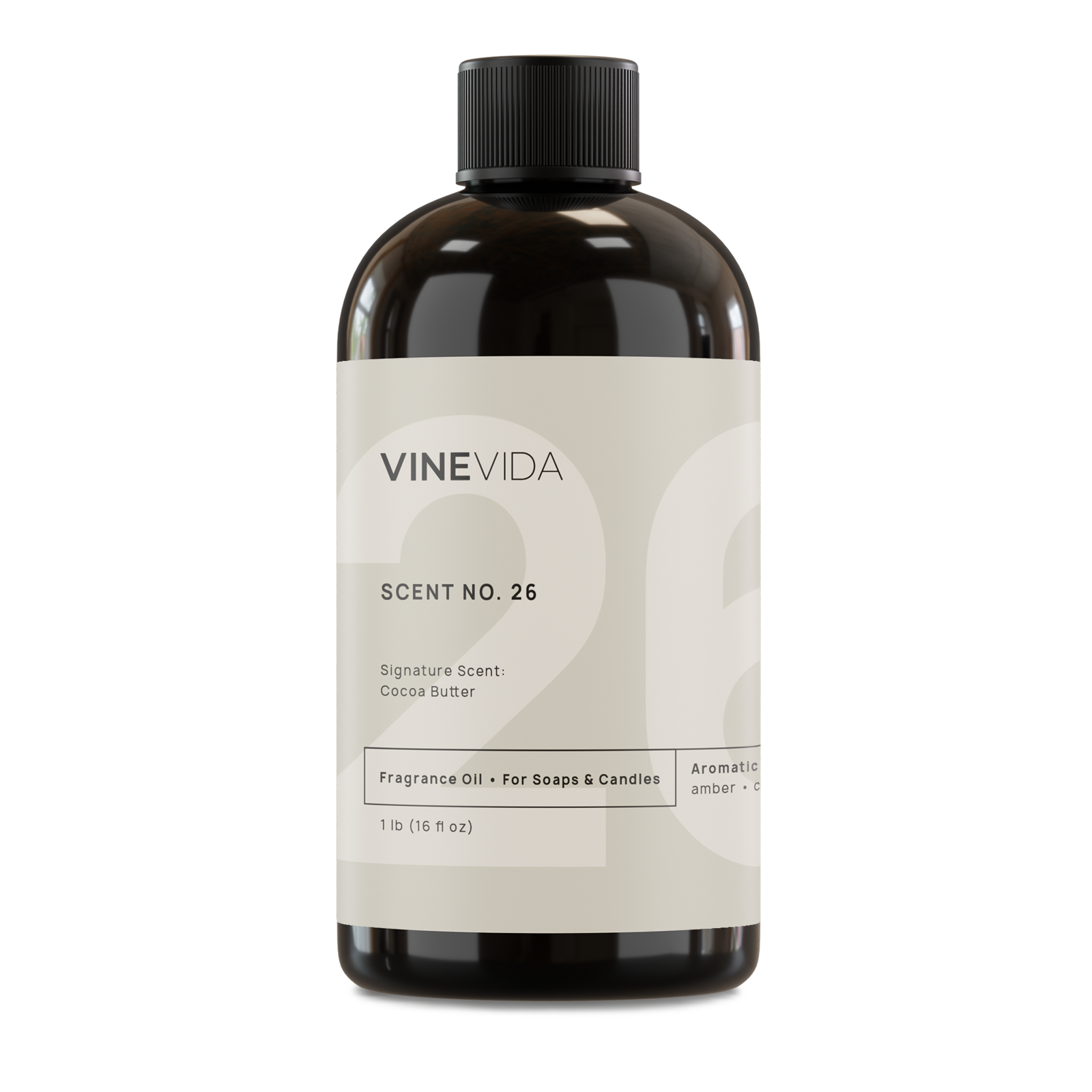 NO. 26 Fragrance Oil for Soaps & Candles - Cocoa Butter