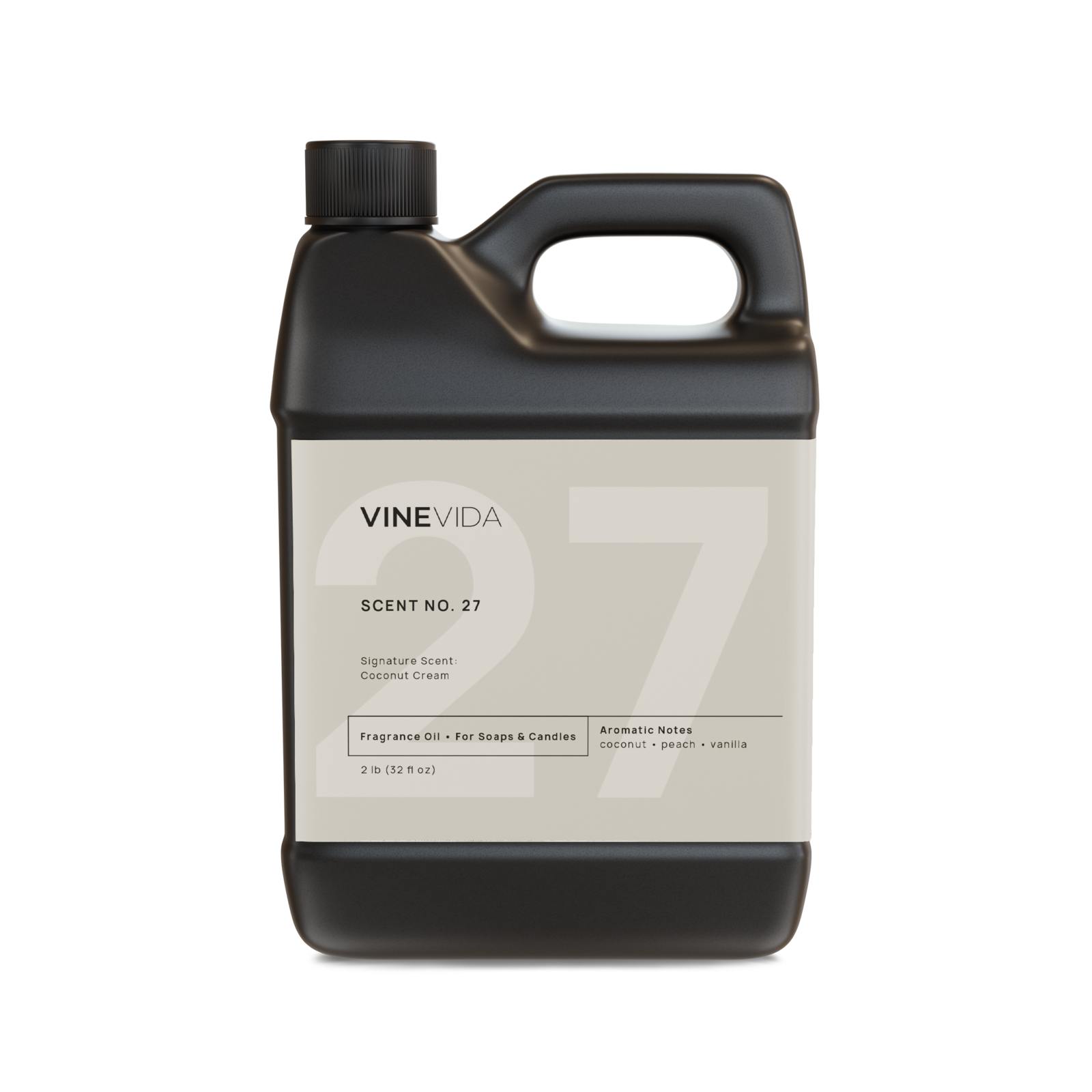 NO. 27 Fragrance Oil for Soaps & Candles - Coconut Cream