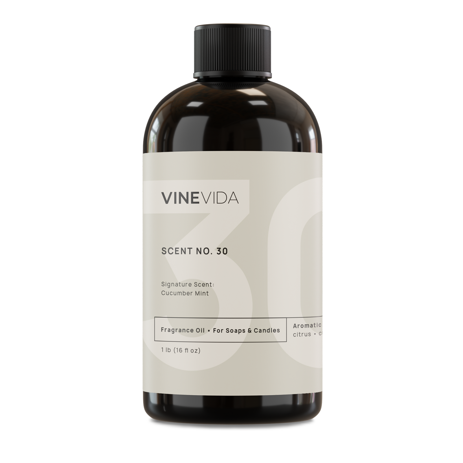 NO. 30 Fragrance Oil for Soaps & Candles - Cucumber Mint