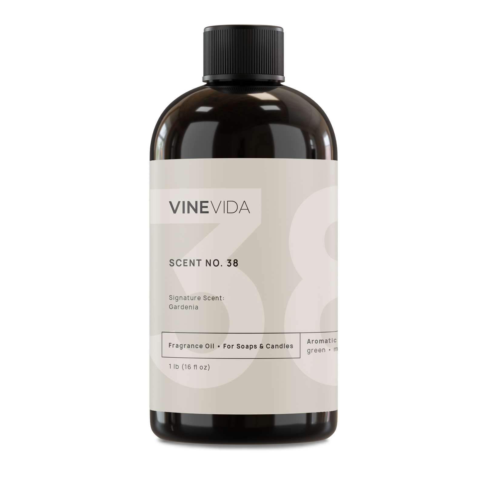 NO. 38 Fragrance Oil for Soaps & Candles - Gardenia