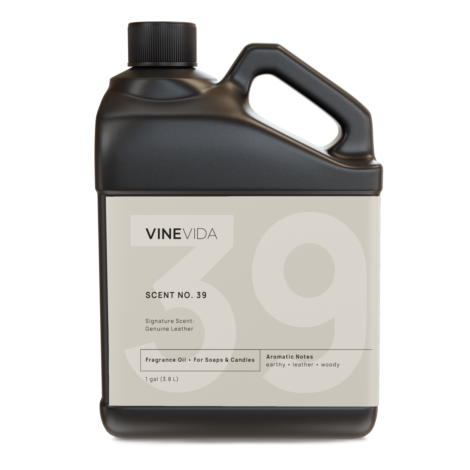 NO. 39 Fragrance Oil for Soaps & Candles - Genuine Leather