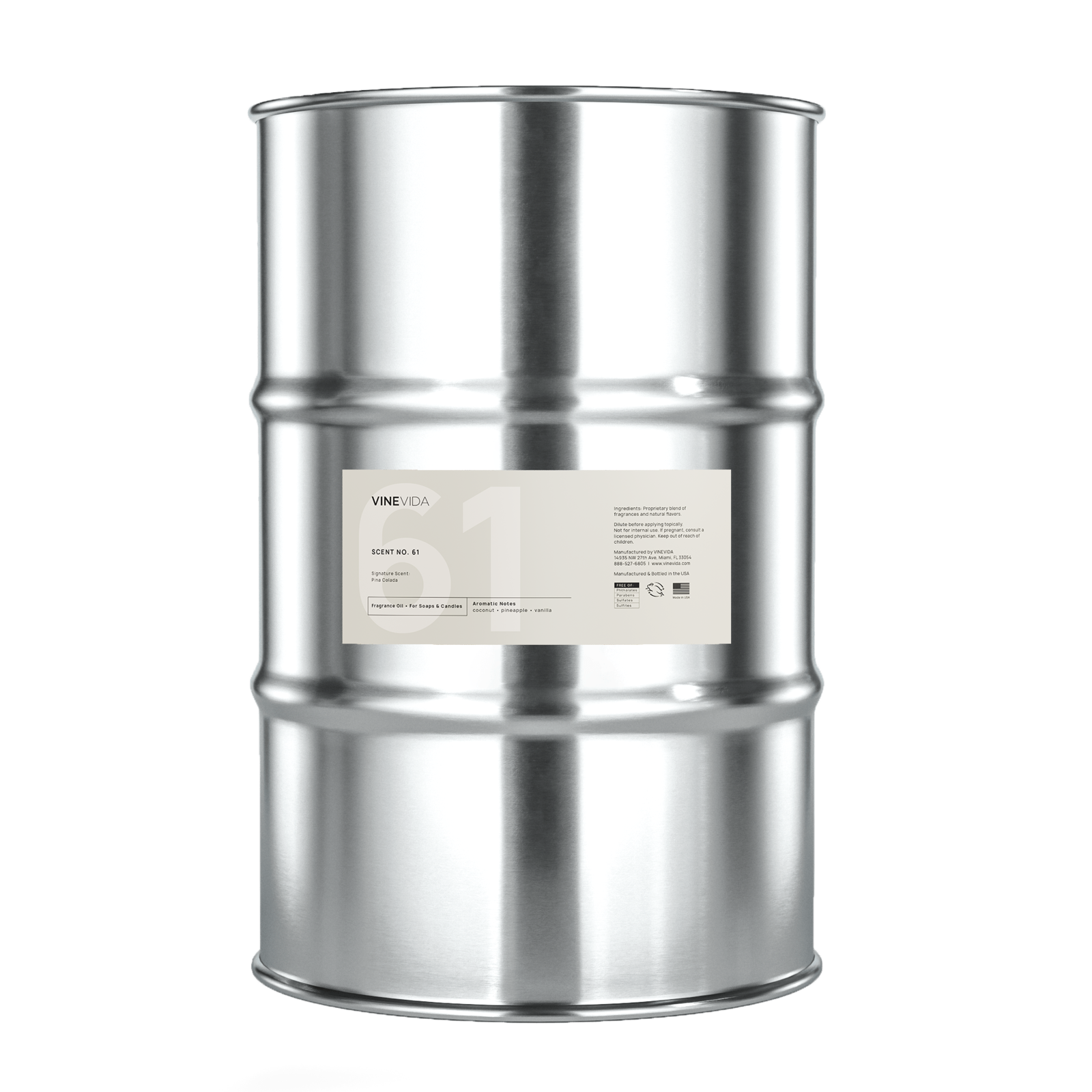 NO. 61 Fragrance Oil for Soaps & Candles - Pina Colada