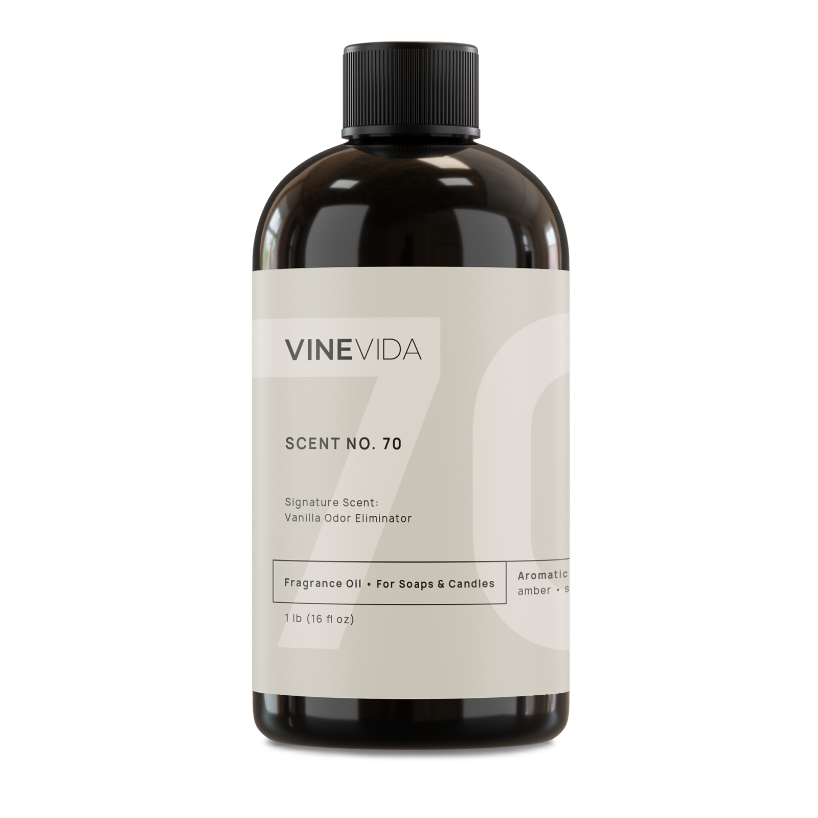 NO. 70 Fragrance Oil for Soaps & Candles - Vanilla Odor Eliminator