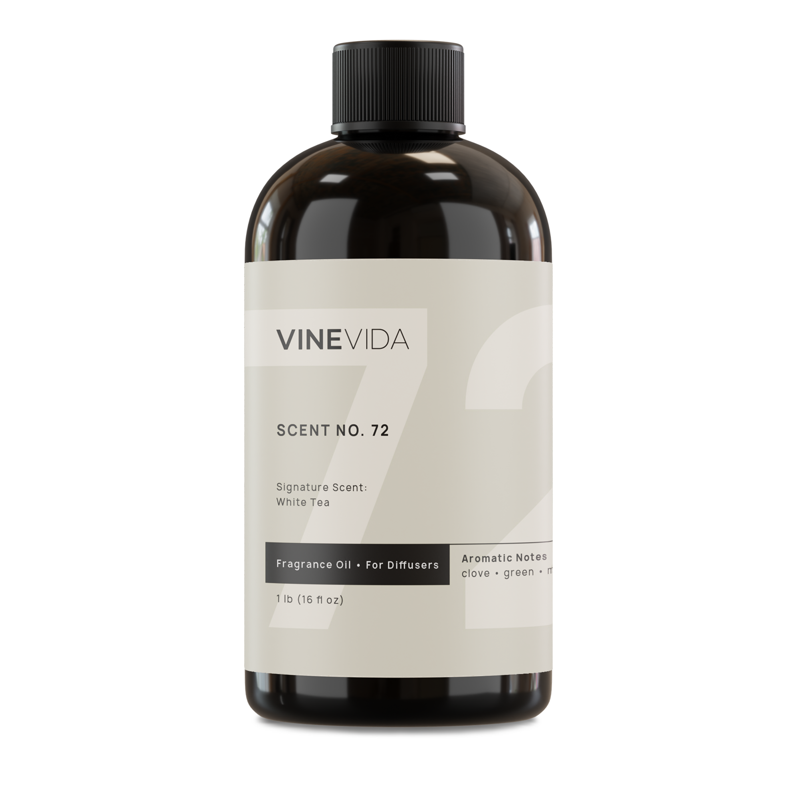 NO. 72 Fragrance Oil for Cold Air Diffusers - White Tea