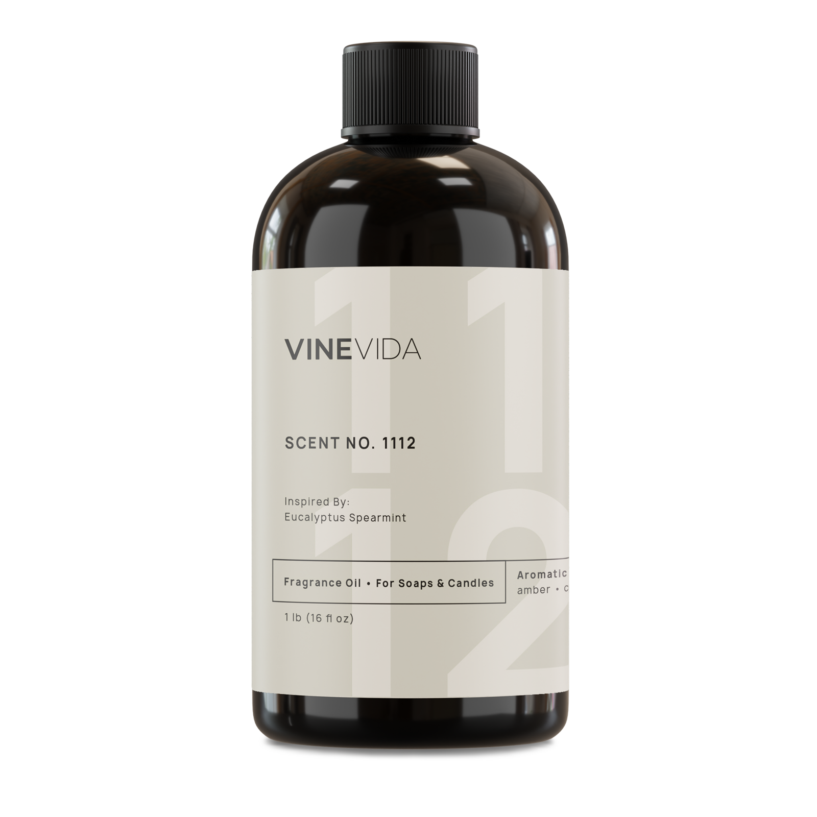 NO. 1112 Fragrance Oil for Soaps & Candles - Inspired by: Eucalyptus Spearmint by Bath & Body Works