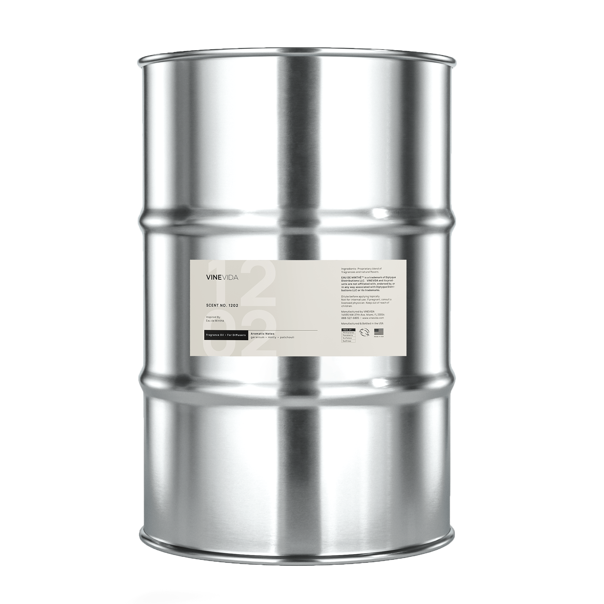 NO. 1202 Fragrance Oil for Cold Air Diffusers - Inspired by: Eau de Minthé by Diptyque