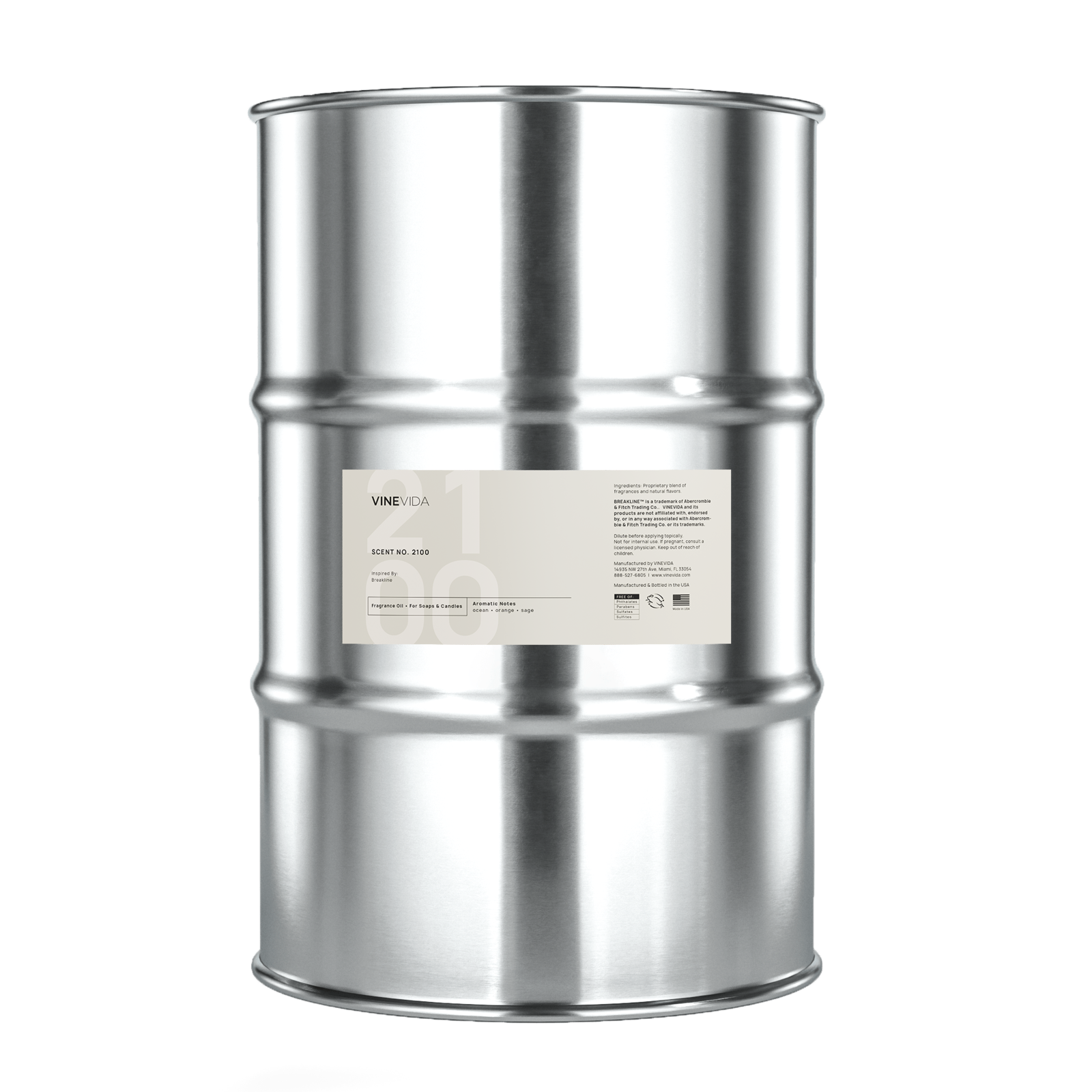 NO. 2100 Fragrance Oil for Soaps & Candles - Inspired by: Breakline by Hollister