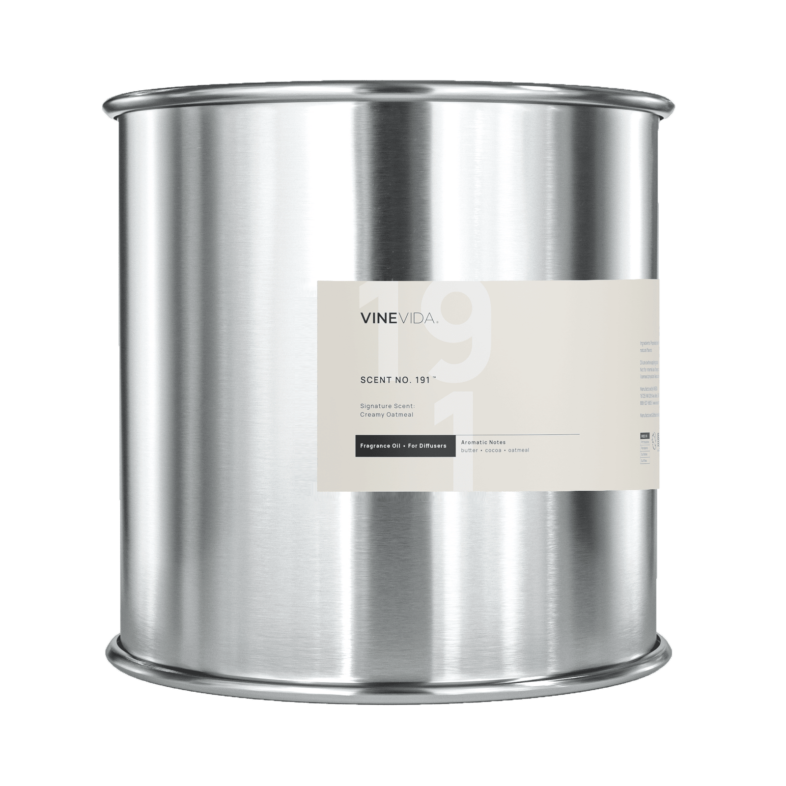 NO. 191 Fragrance Oil for Cold Air Diffusers - Creamy Oatmeal