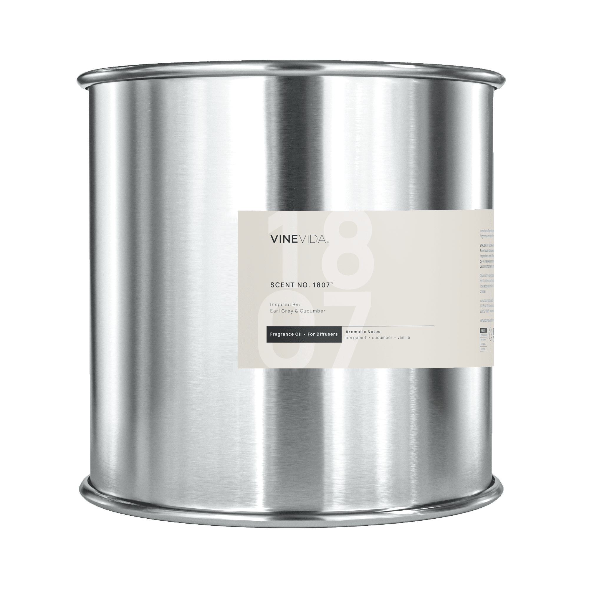 NO. 1807 Fragrance Oil for Cold Air Diffusers - Inspired by: Earl Grey & Cucumber by Jo Malone