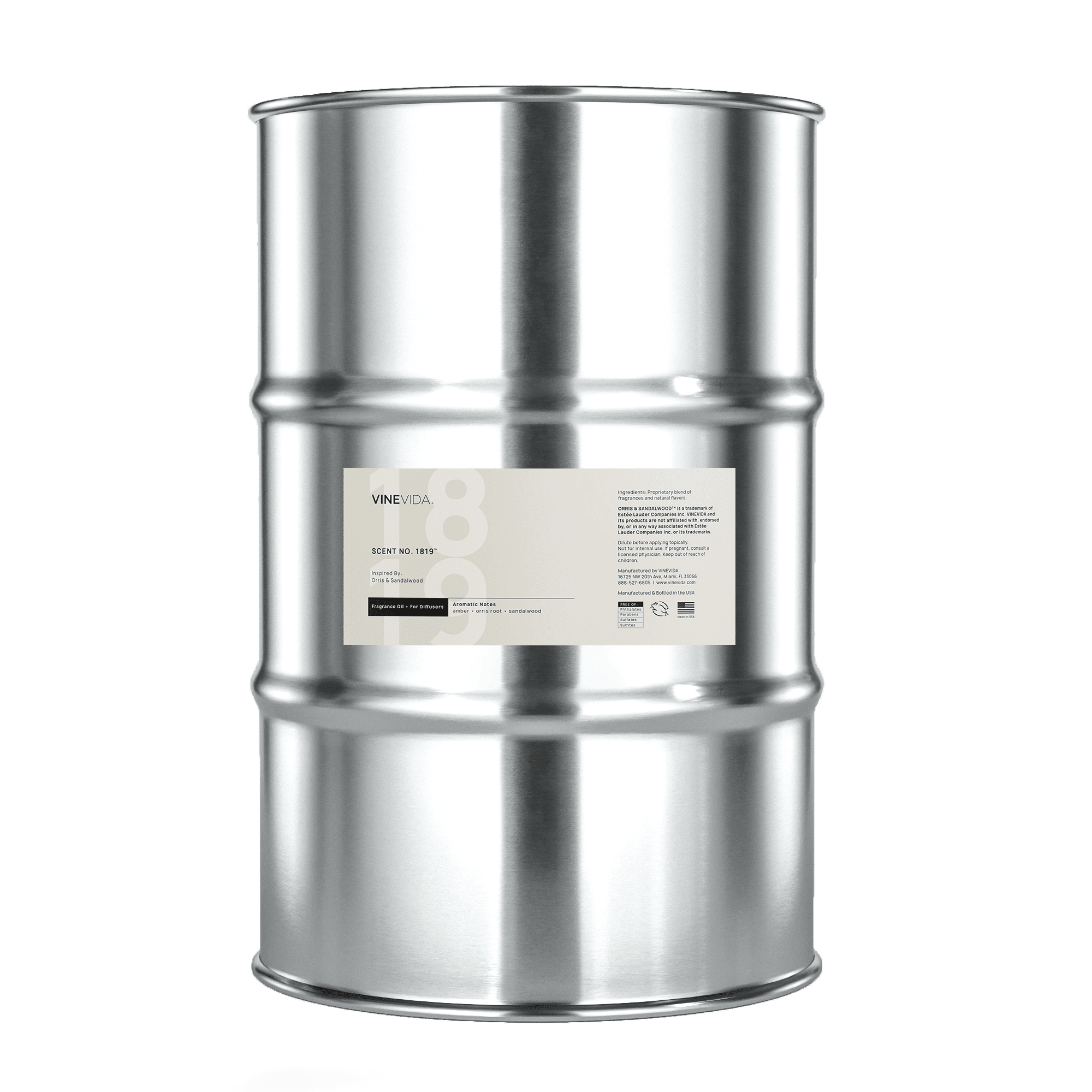 NO. 1819 Fragrance Oil for Cold Air Diffusers - Inspired by: Orris & Sandalwood by Jo Malone