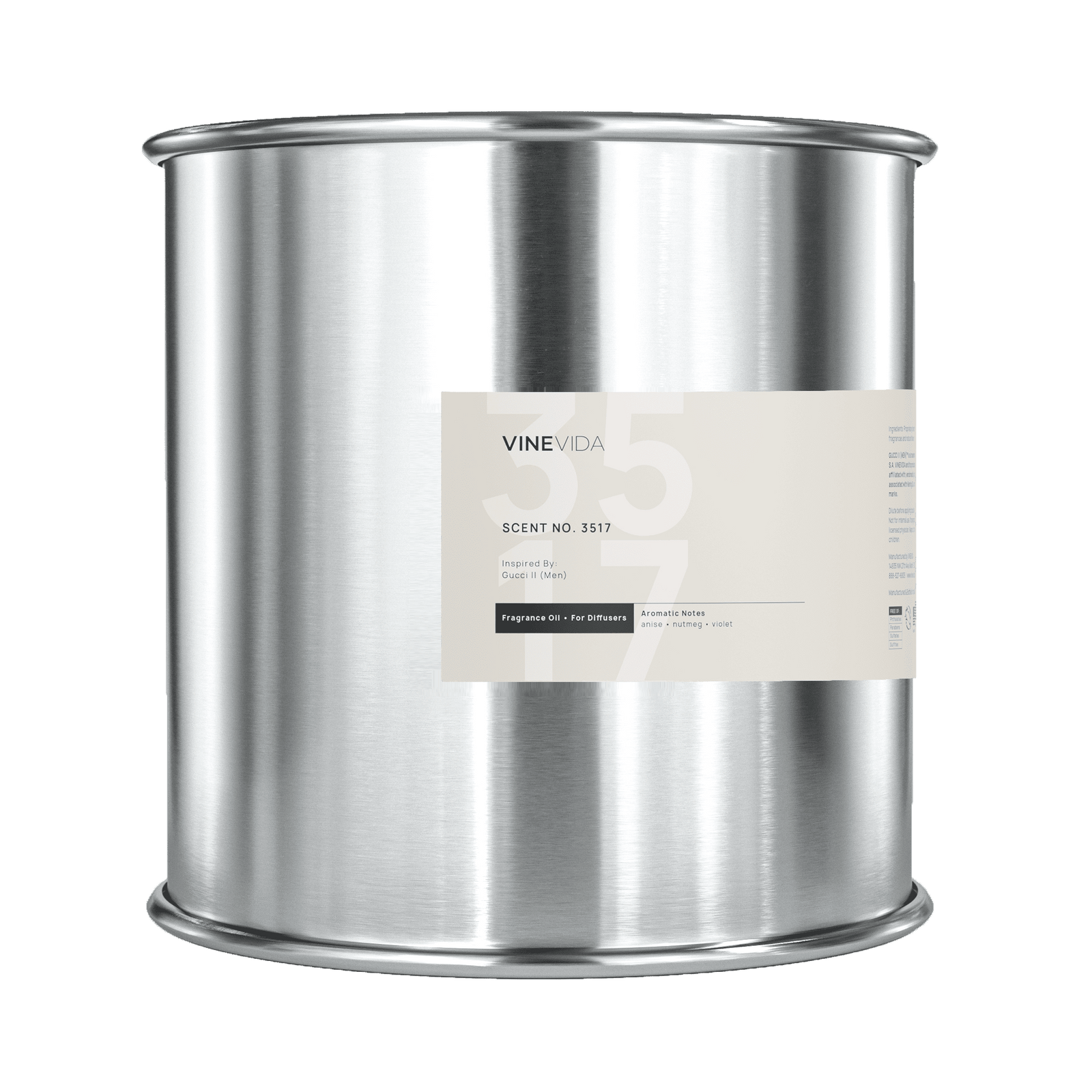 NO. 3517 Fragrance Oil for Cold Air Diffusers - Inspired by: Gucci II (Men) by Gucci