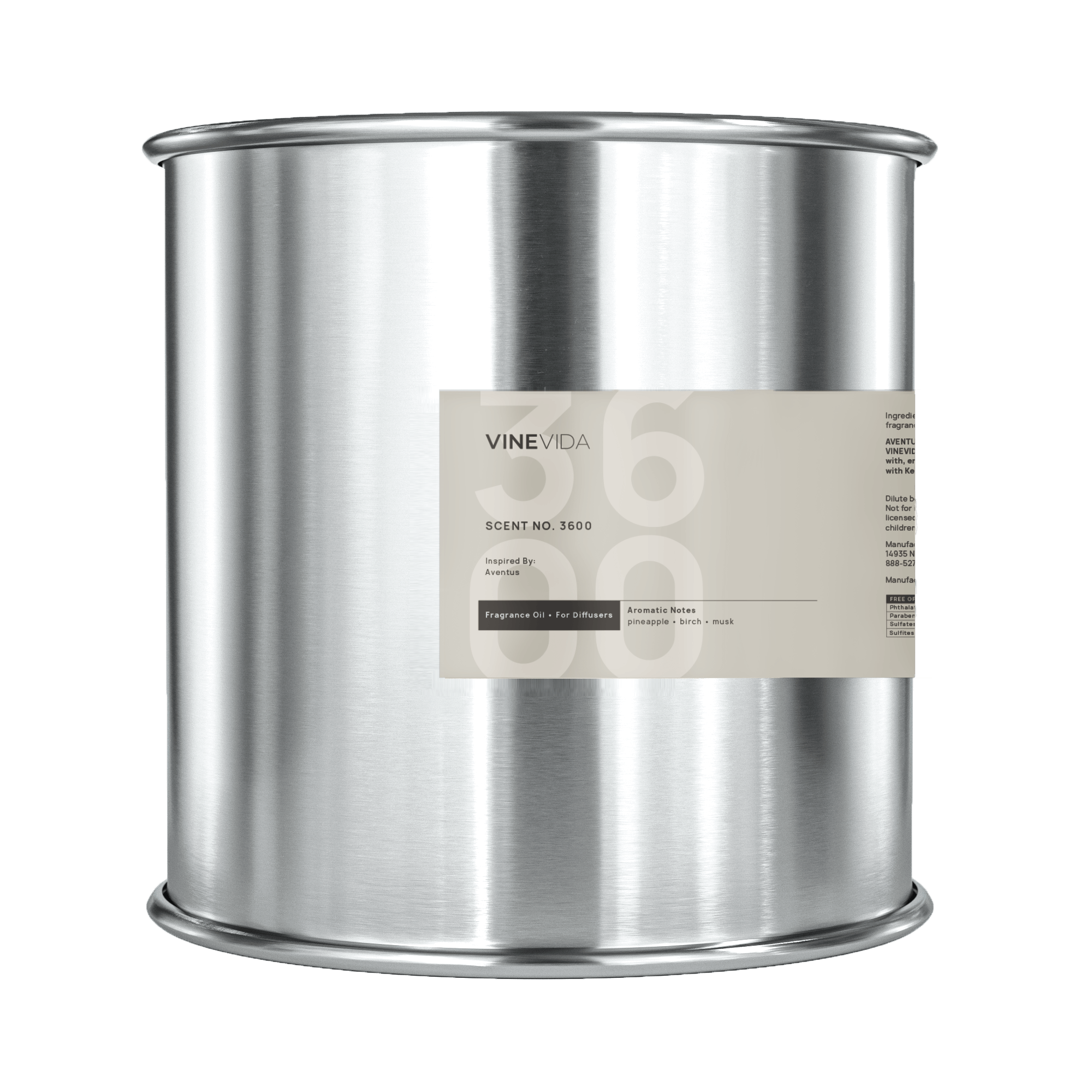 NO. 3600 Fragrance Oil for Cold Air Diffusers - Inspired by: Aventus by Creed