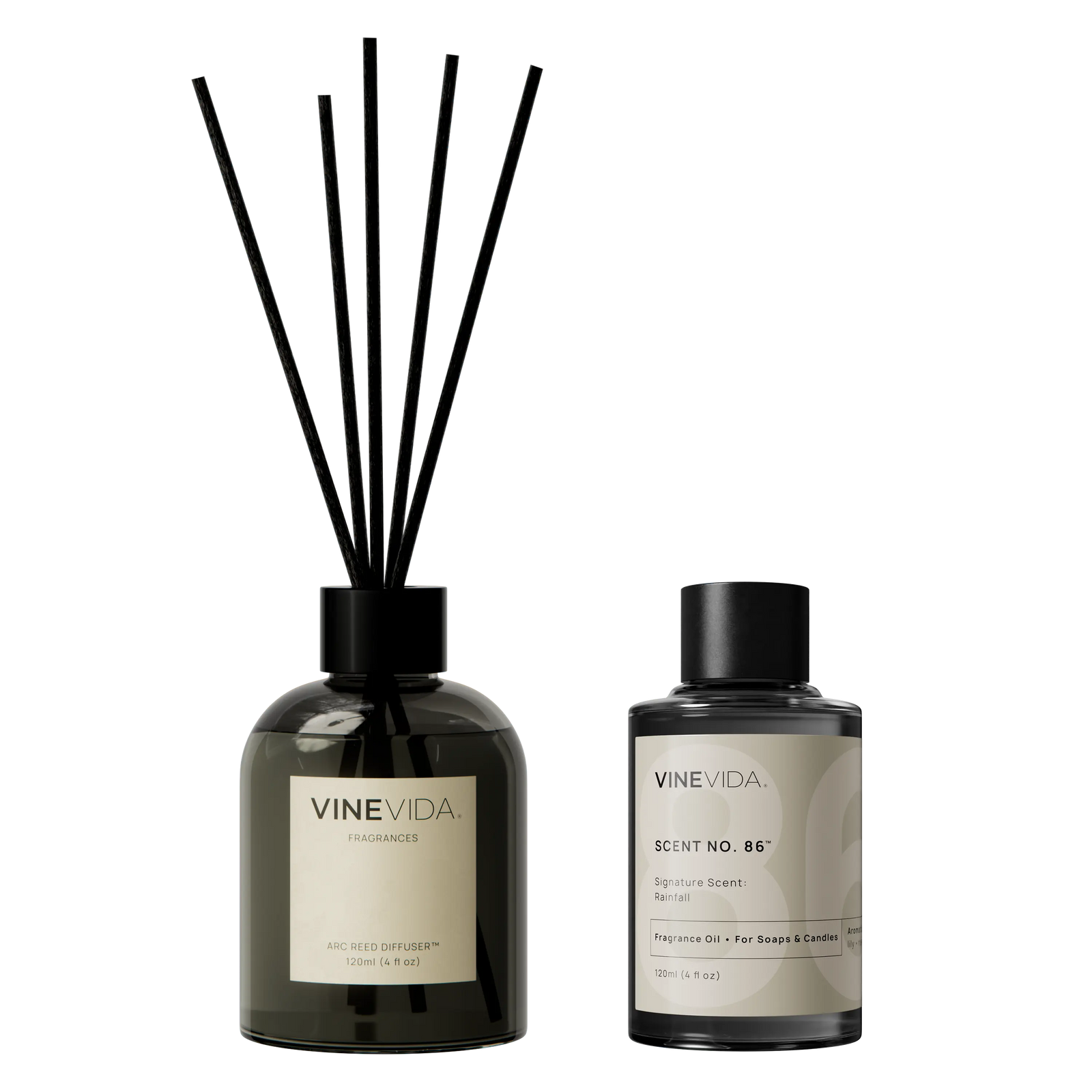 NO. 86 Reed Diffuser - Rainfall Arc Black 120 mL