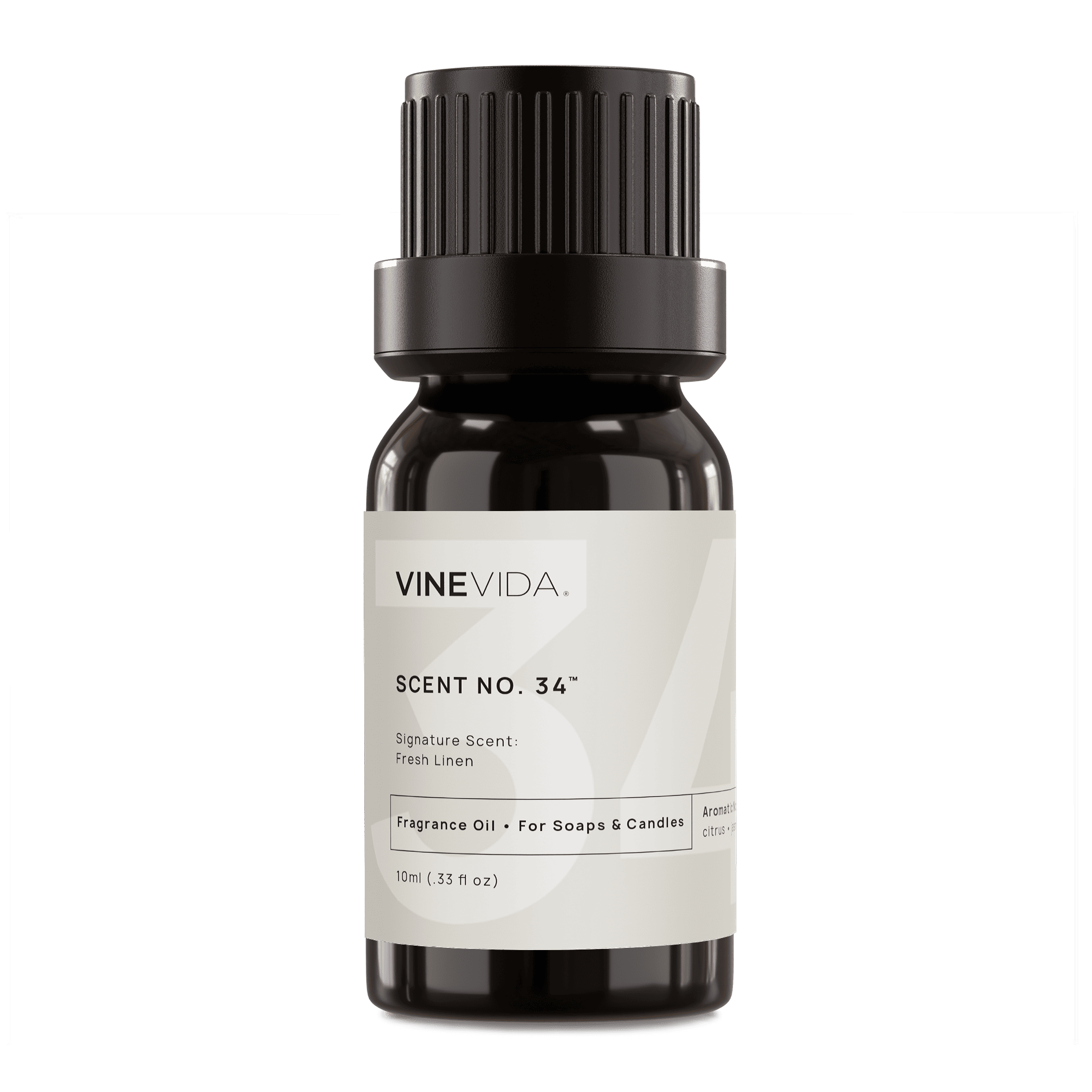 NO. 34 Fragrance Oil for Soaps & Candles - Fresh Linen