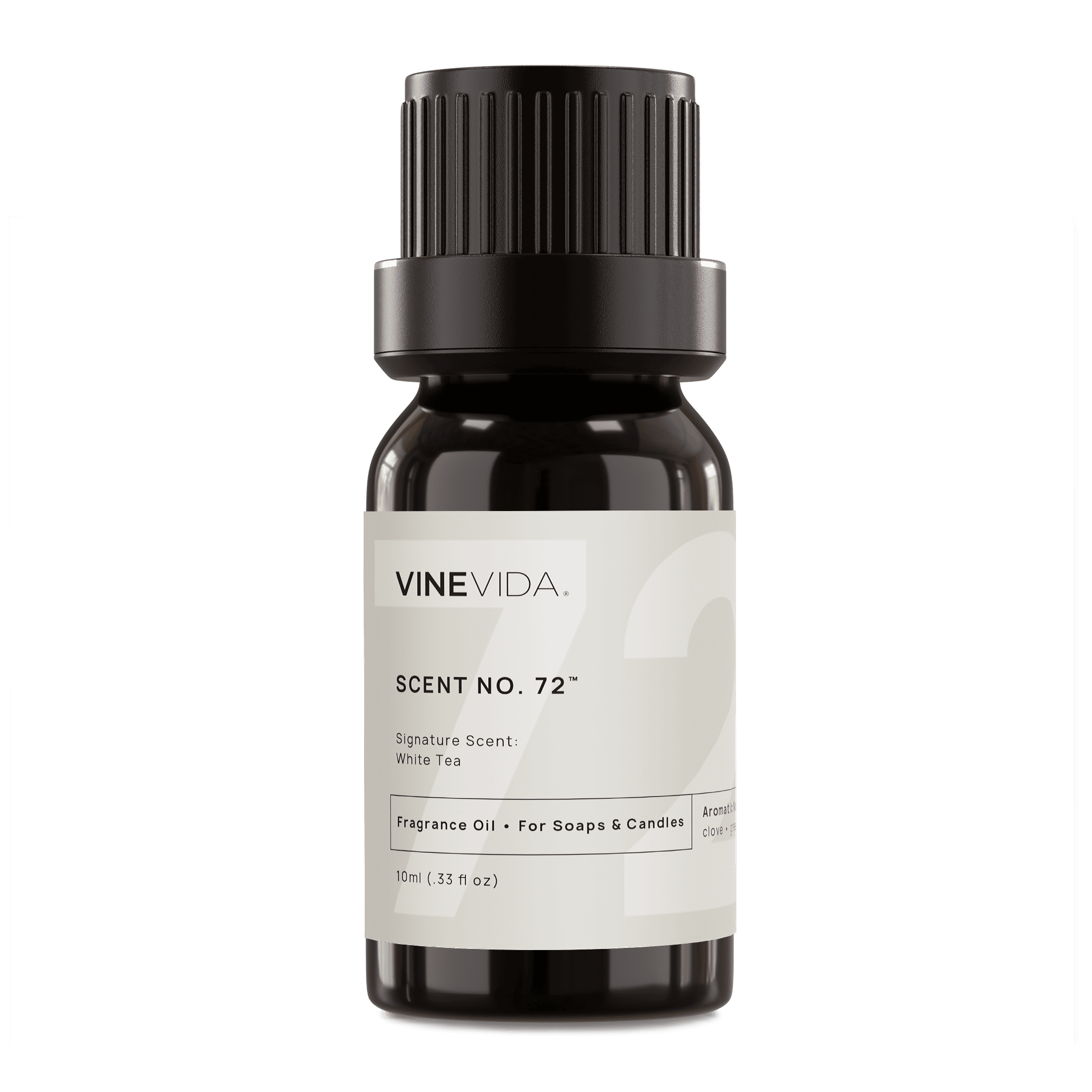 NO. 72 Fragrance Oil for Soaps & Candles - White Tea