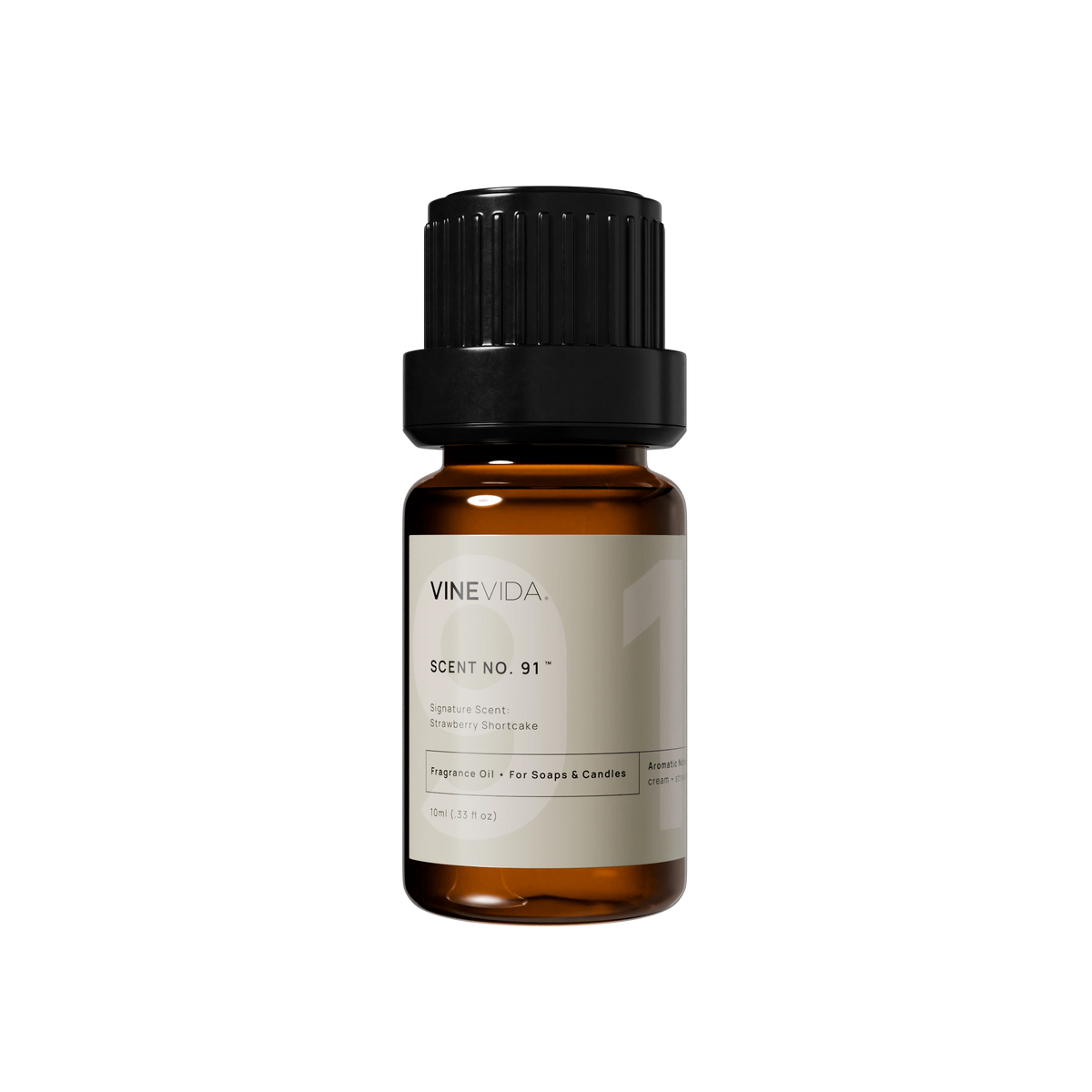NO. 91 Fragrance Oil for Soaps & Candles - Strawberry Shortcake