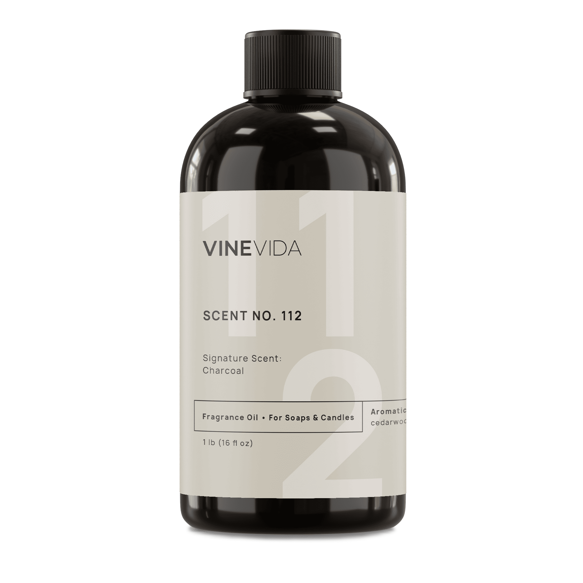 NO. 112 Fragrance Oil for Soaps & Candles - Charcoal