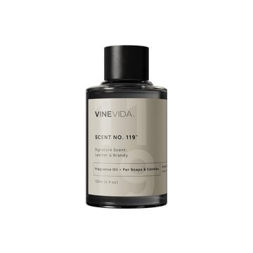 NO. 119 Fragrance Oil for Soaps & Candles - Leather & Brandy