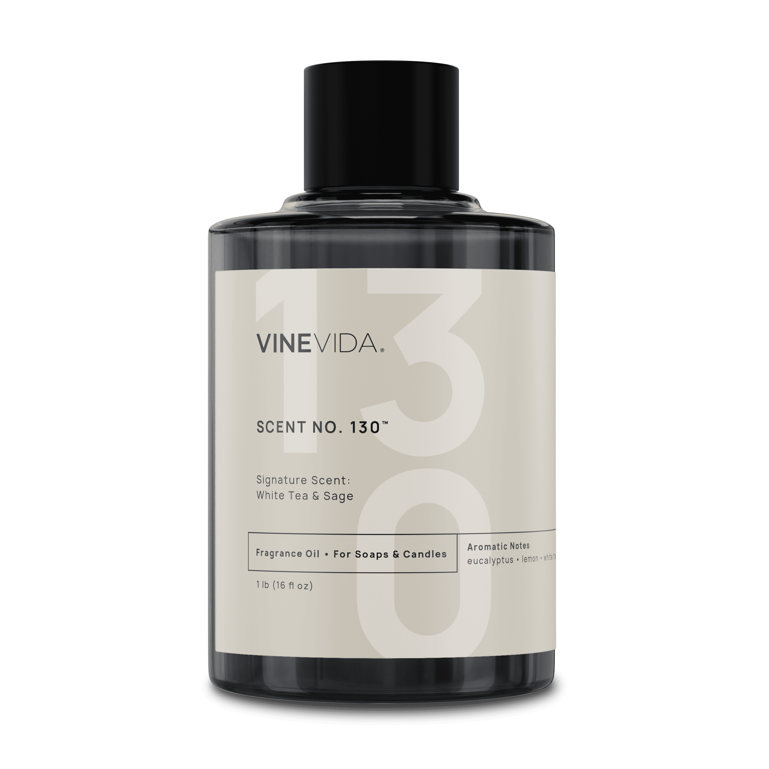 NO. 130 Fragrance Oil for Soaps & Candles - White Tea & Sage