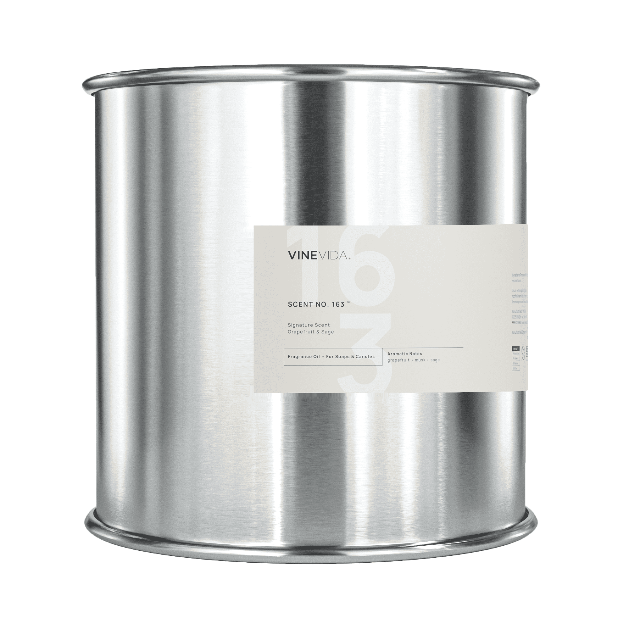 NO. 163 Fragrance Oil for Soaps & Candles - Grapefruit & Sage