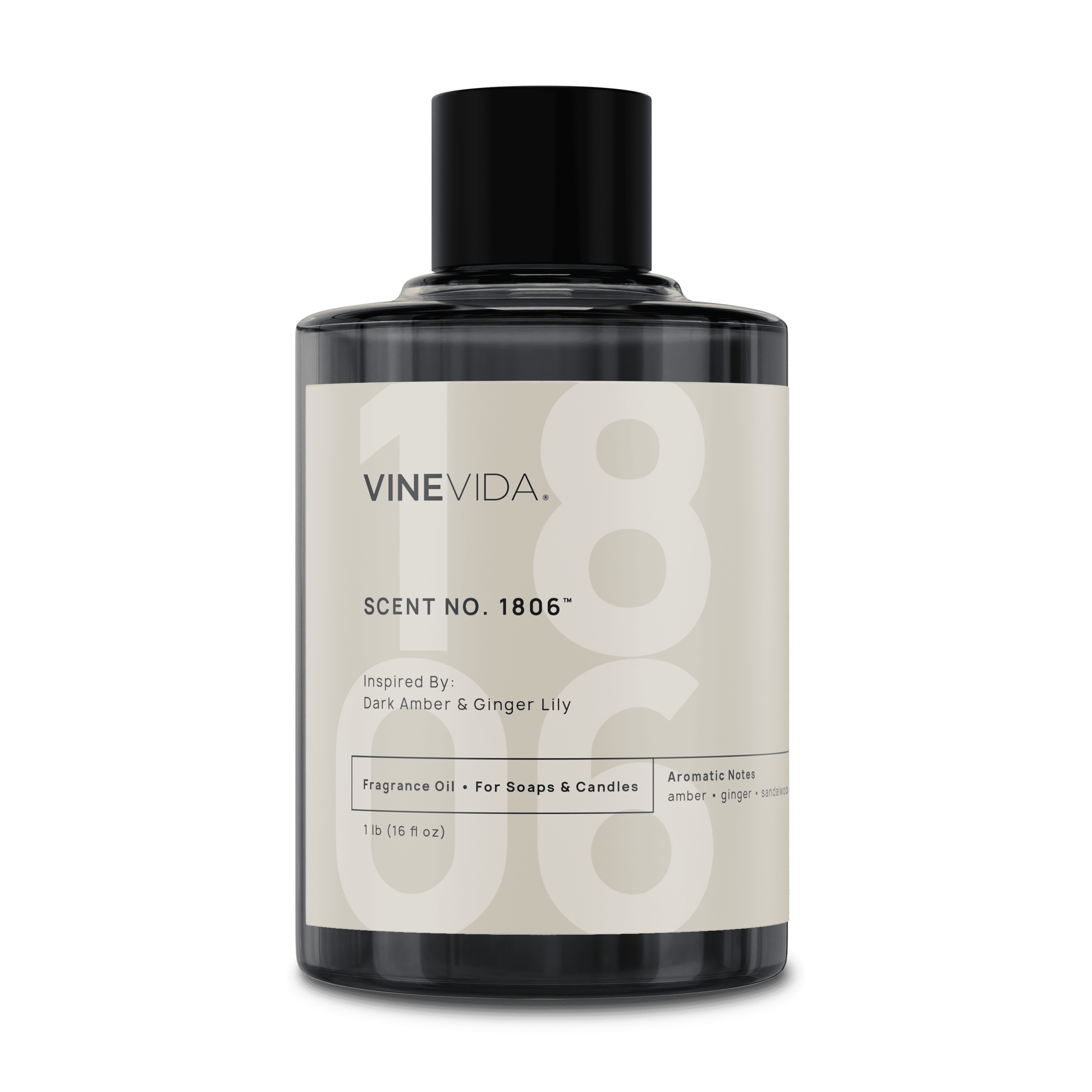 NO. 1806 Fragrance Oil for Soaps & Candles - Inspired by: Dark Amber & Ginger Lily by Jo Malone