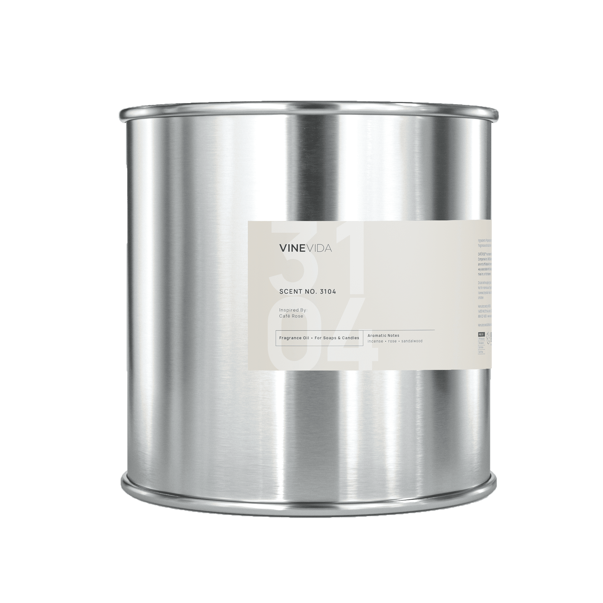 NO. 3104 Fragrance Oil for Soaps & Candles - Inspired by: Café Rose by Tom Ford