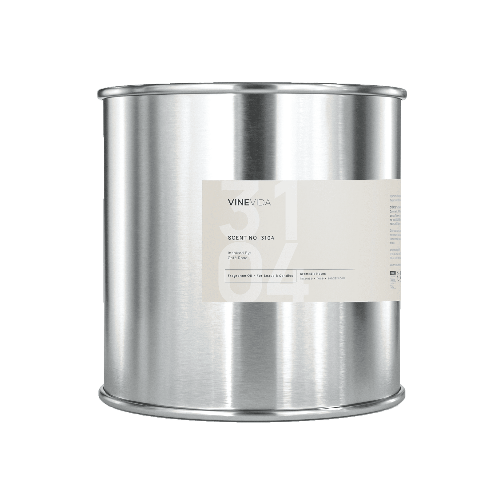 NO. 3104 Fragrance Oil for Soaps & Candles - Inspired by: Café Rose by Tom Ford