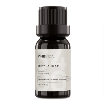 NO. 3400 Fragrance Oil for Soaps & Candles - Inspired by: Baccarat Rouge 540 by Maison Francis