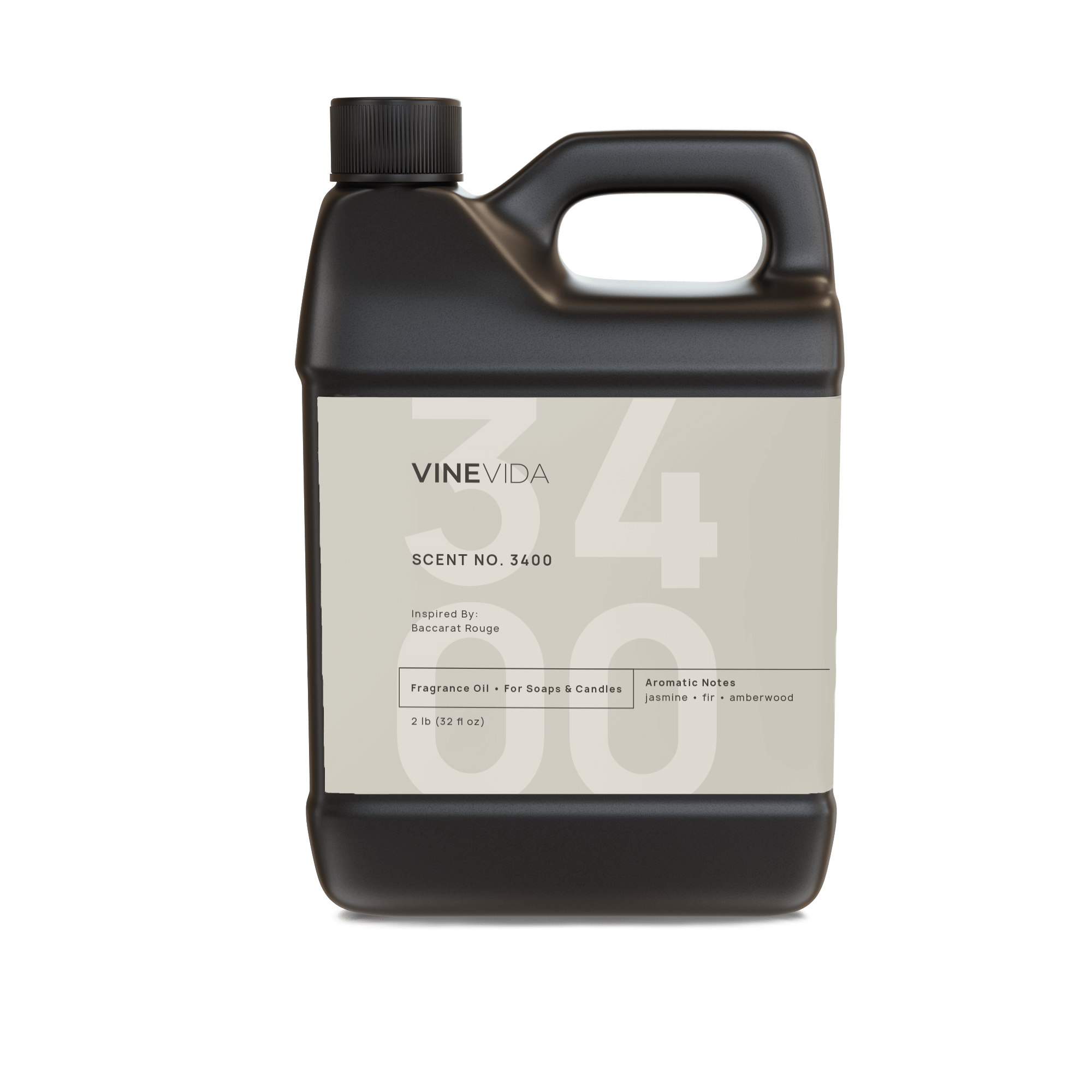 NO. 3400 Fragrance Oil for Soaps & Candles - Inspired by: Baccarat Rouge 540 by Maison Francis