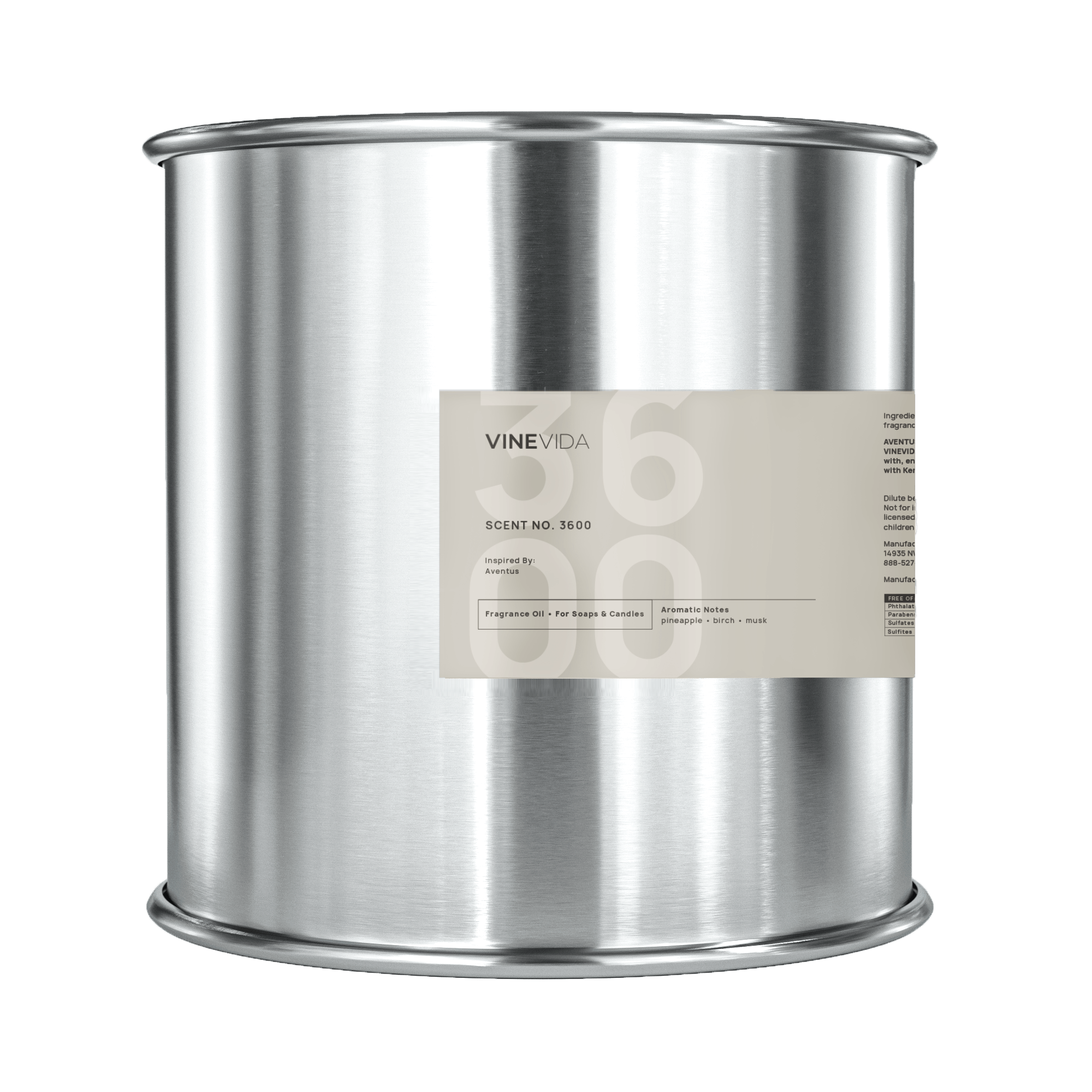 NO. 3600 Fragrance Oil for Soaps & Candles - Inspired by: Aventus by Creed