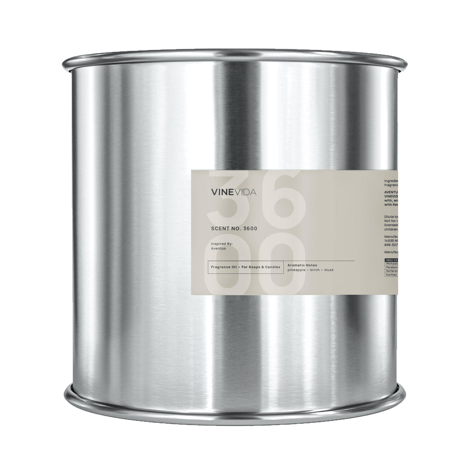 NO. 3600 Fragrance Oil for Soaps & Candles - Inspired by: Aventus by Creed
