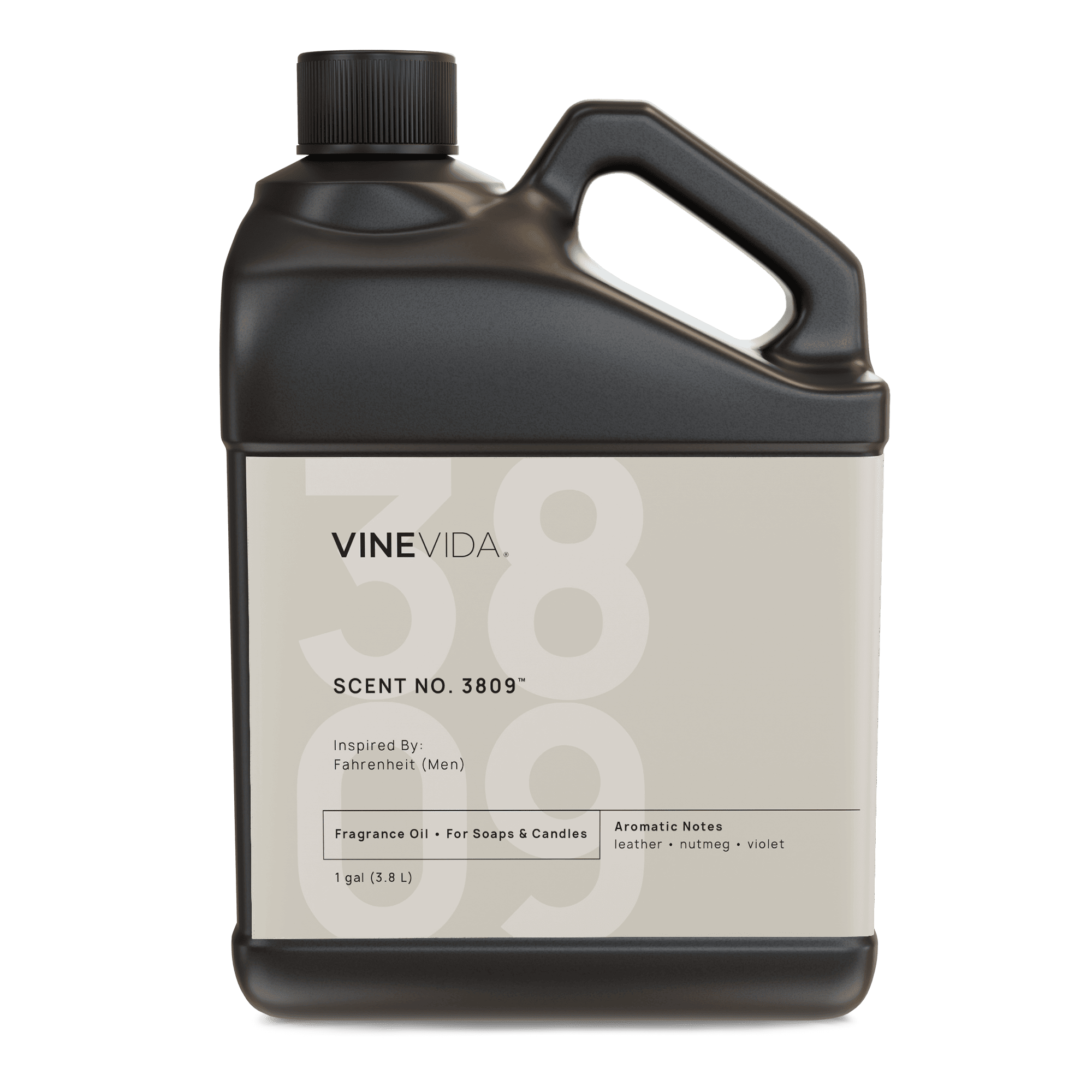 NO. 3809 Fragrance Oil for Soaps & Candles - Inspired by: Fahrenheit (Men) by Dior