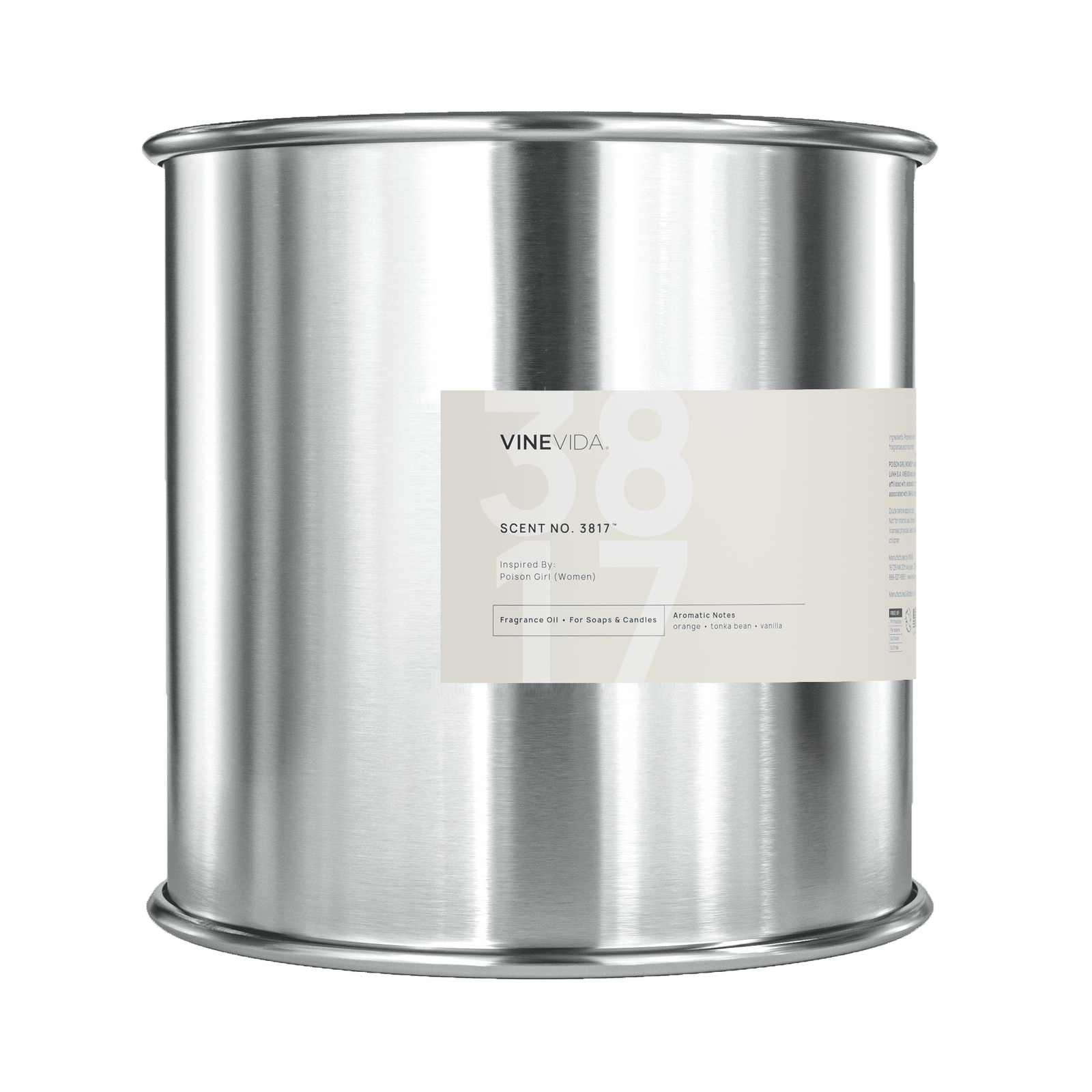 NO. 3817 Fragrance Oil for Soaps & Candles - Inspired by: Poison Girl (Women) by Dior