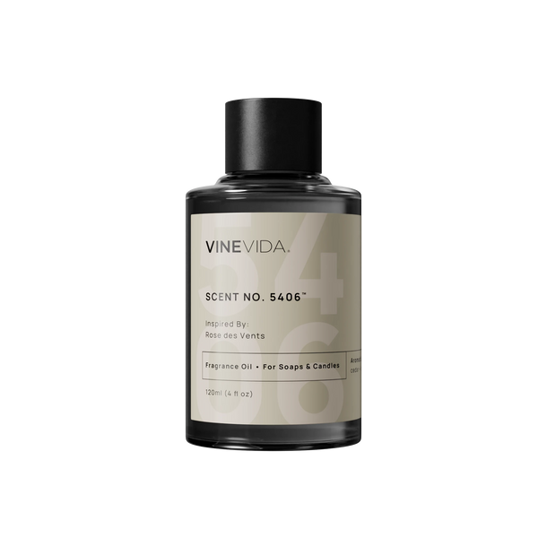 NO. 5406 Fragrance Oil for Soaps & Candles - Inspired by: Rose des Vents by Louis Vuitton - 120 mL