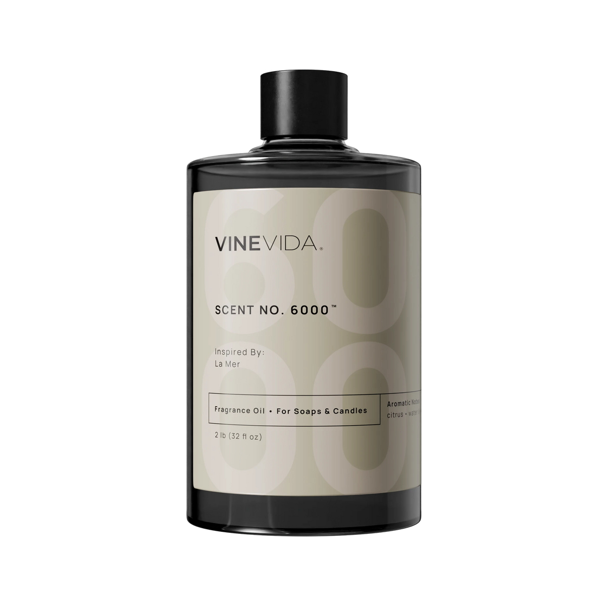 NO. 6000 Fragrance Oil for Soaps & Candles - Inspired by: La Mer by La Mer - 2 lbs ($56.96/lb)