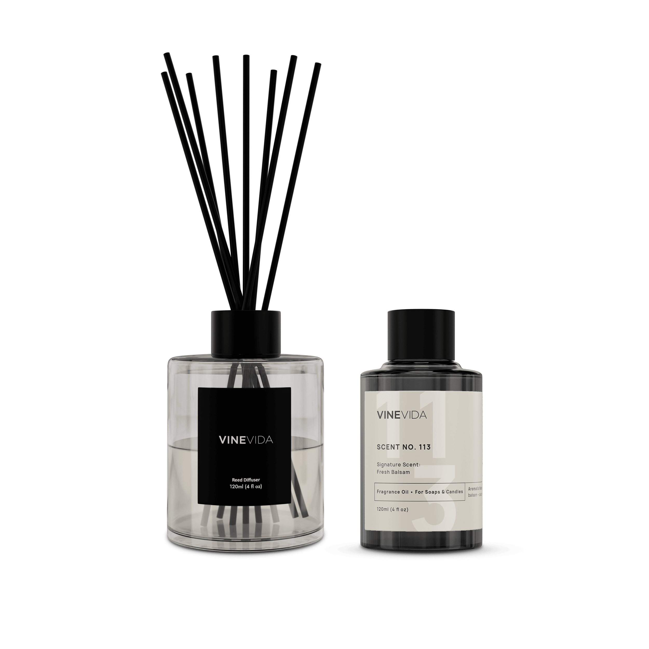 NO. 113 Reed Diffuser - Fresh Balsam