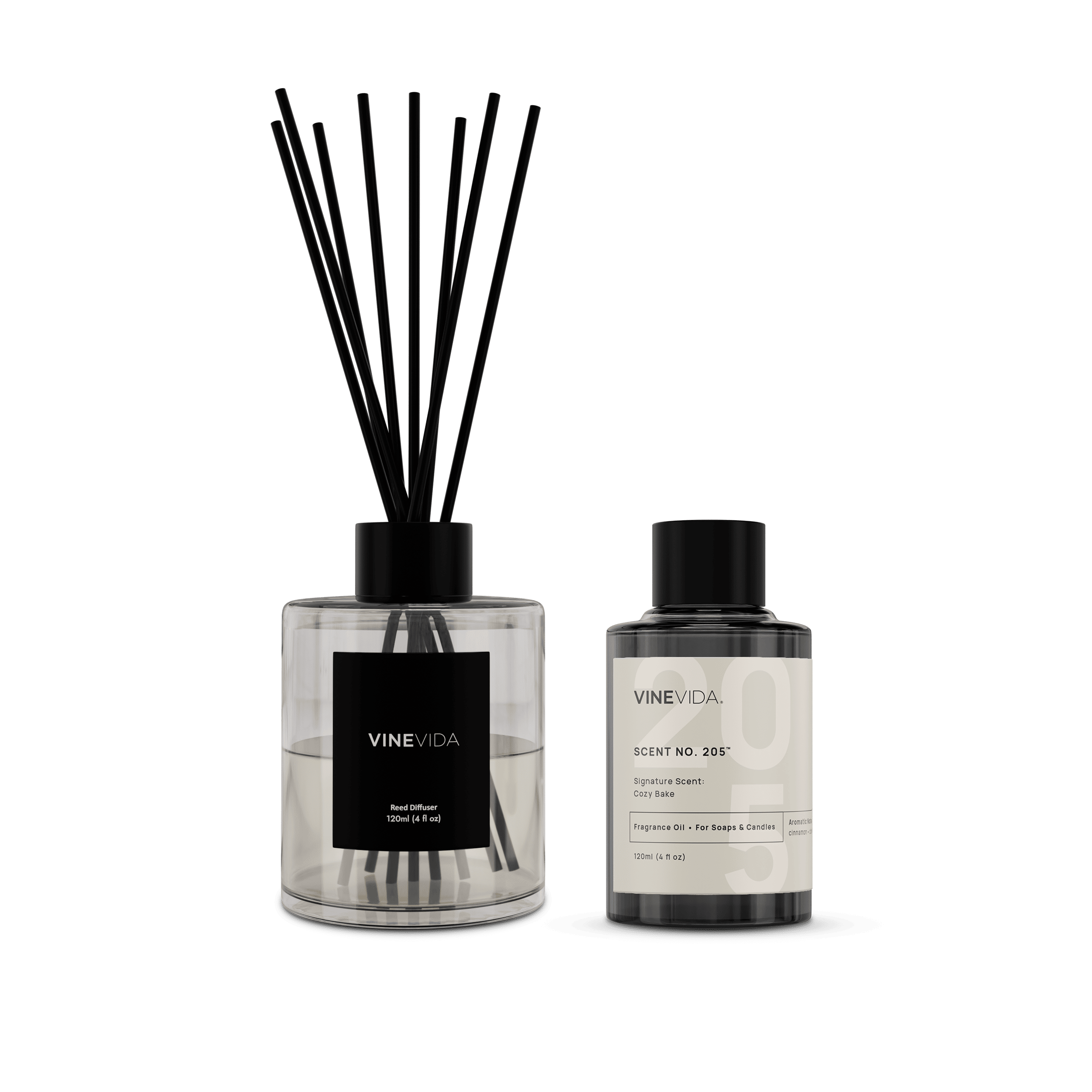 NO. 205 Reed Diffuser - Cozy Bake