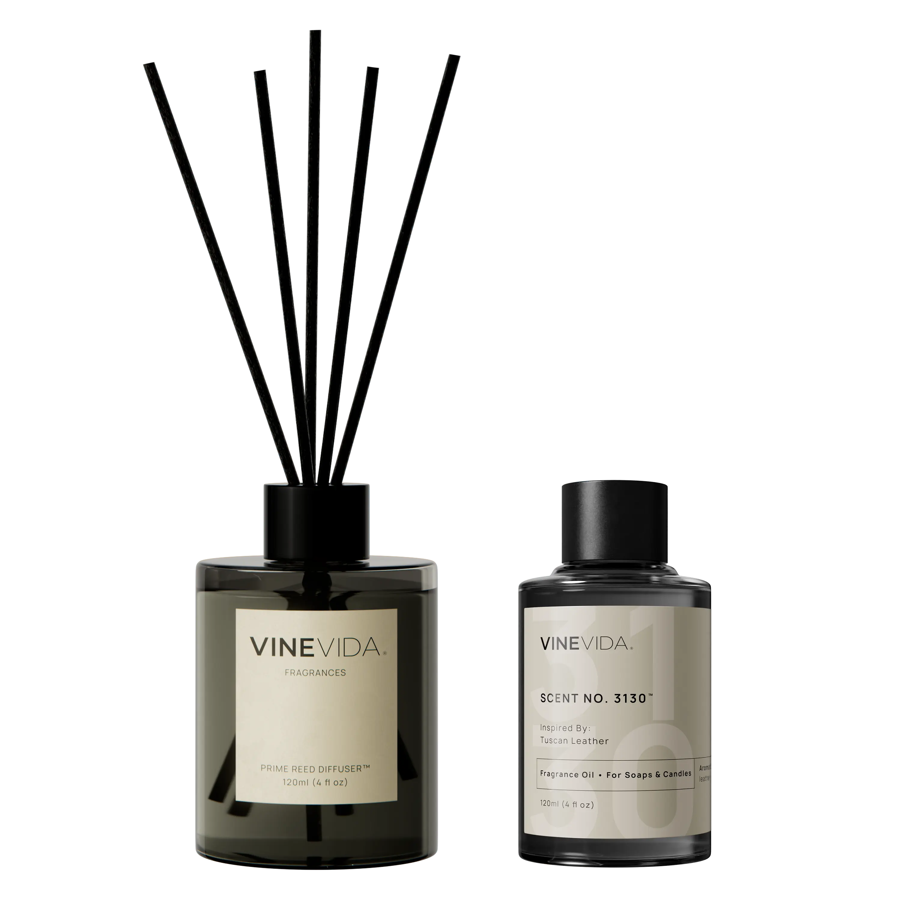 NO. 3130 Reed Diffuser - Inspired by: Tuscan Leather by Tom Ford