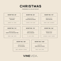 Christmas Soap & Candle Fragrance Oil Set - Product information card