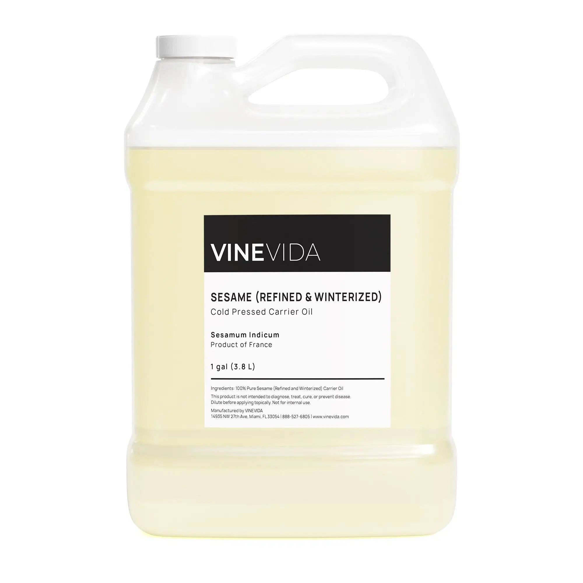 Sesame (Refined and Winterized) Carrier Oil 8 lbs