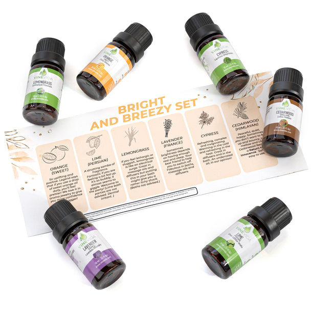 Bright and Breezy Essential Oil Set