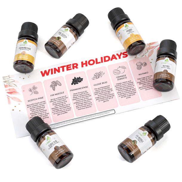 Winter Holiday Essential Oil Set