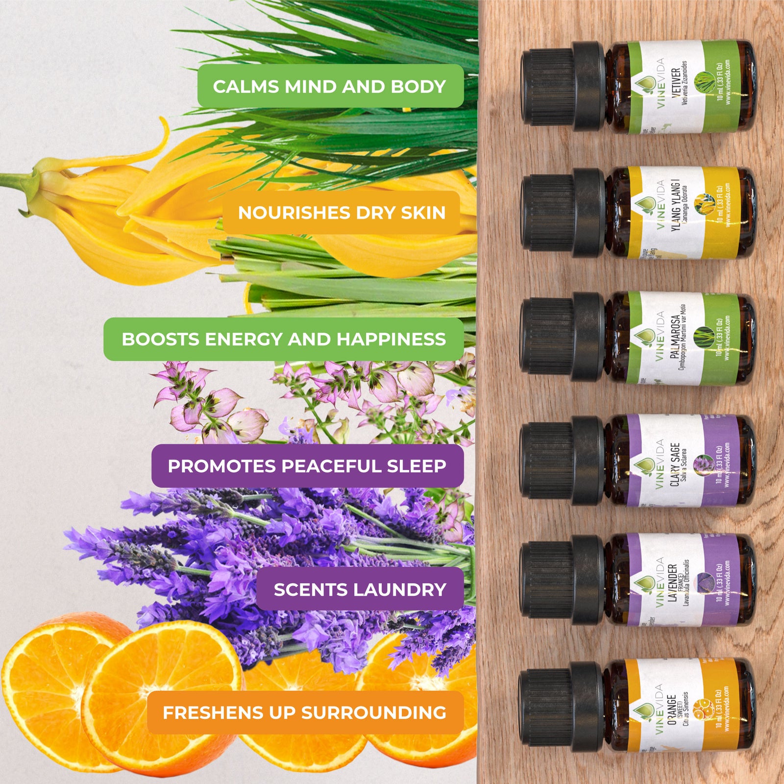 Calming Essential Oil Set