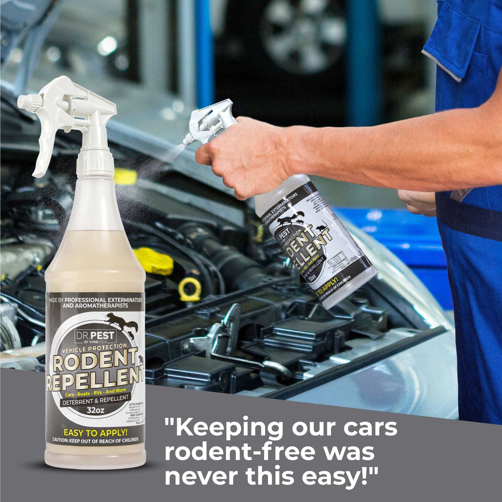 Rodent Repellent (Vehicle Protection)